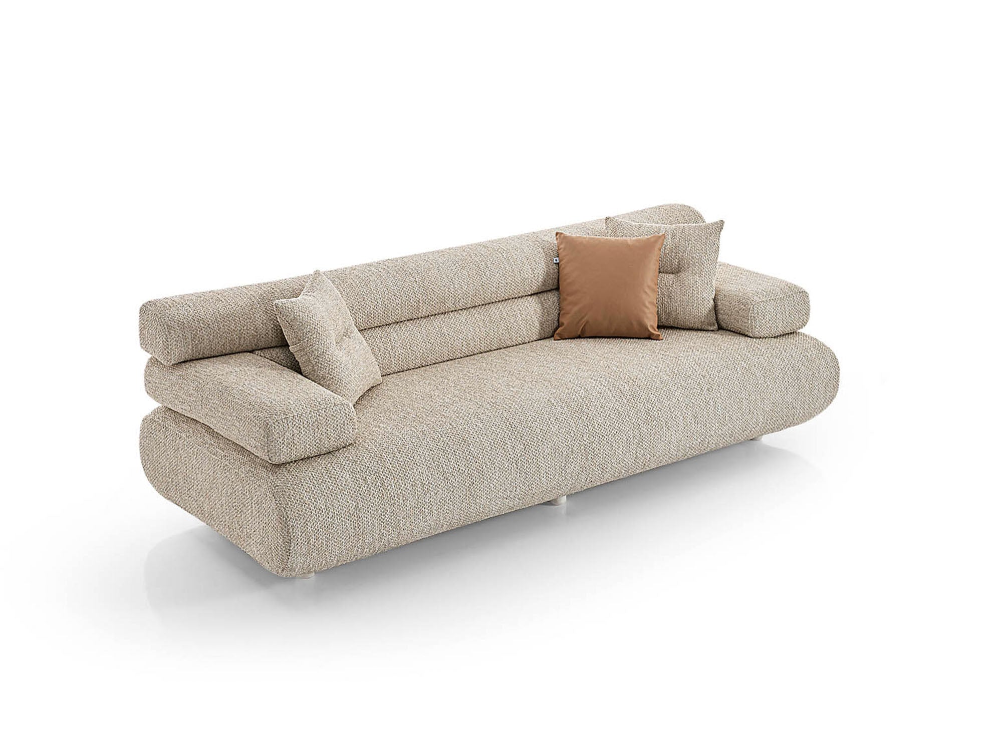 Perlasee 4-pieces (Module Sofa & Sofa & 2 Chair) Livingroom