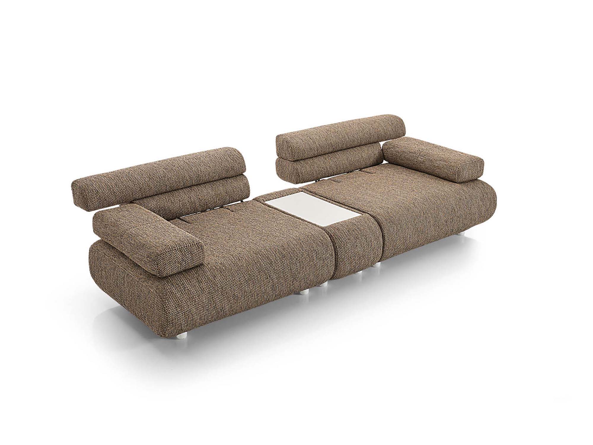 Perlasee 4-pieces (Module Sofa & Sofa & 2 Chair) Livingroom