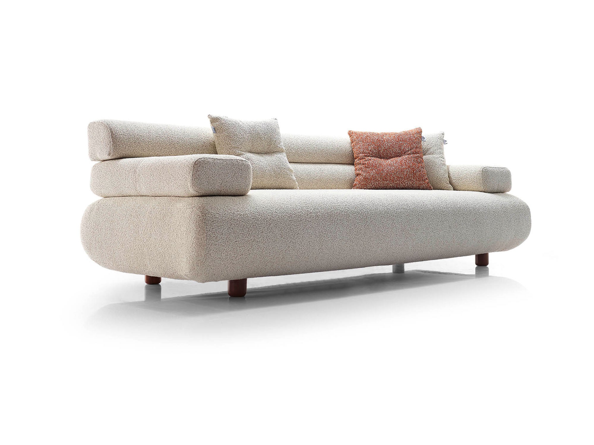 Perlasee 4-pieces (Module Sofa & Sofa & 2 Chair) Livingroom