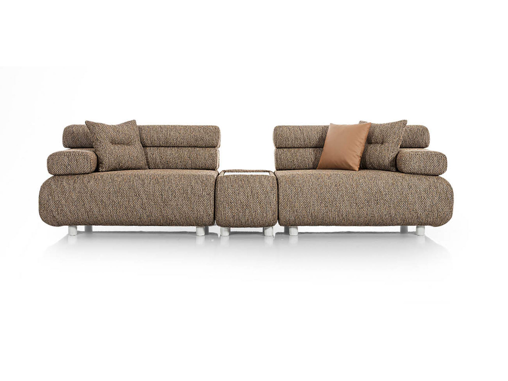 Perlasee 4-pieces (Module Sofa & Sofa & 2 Chair) Livingroom