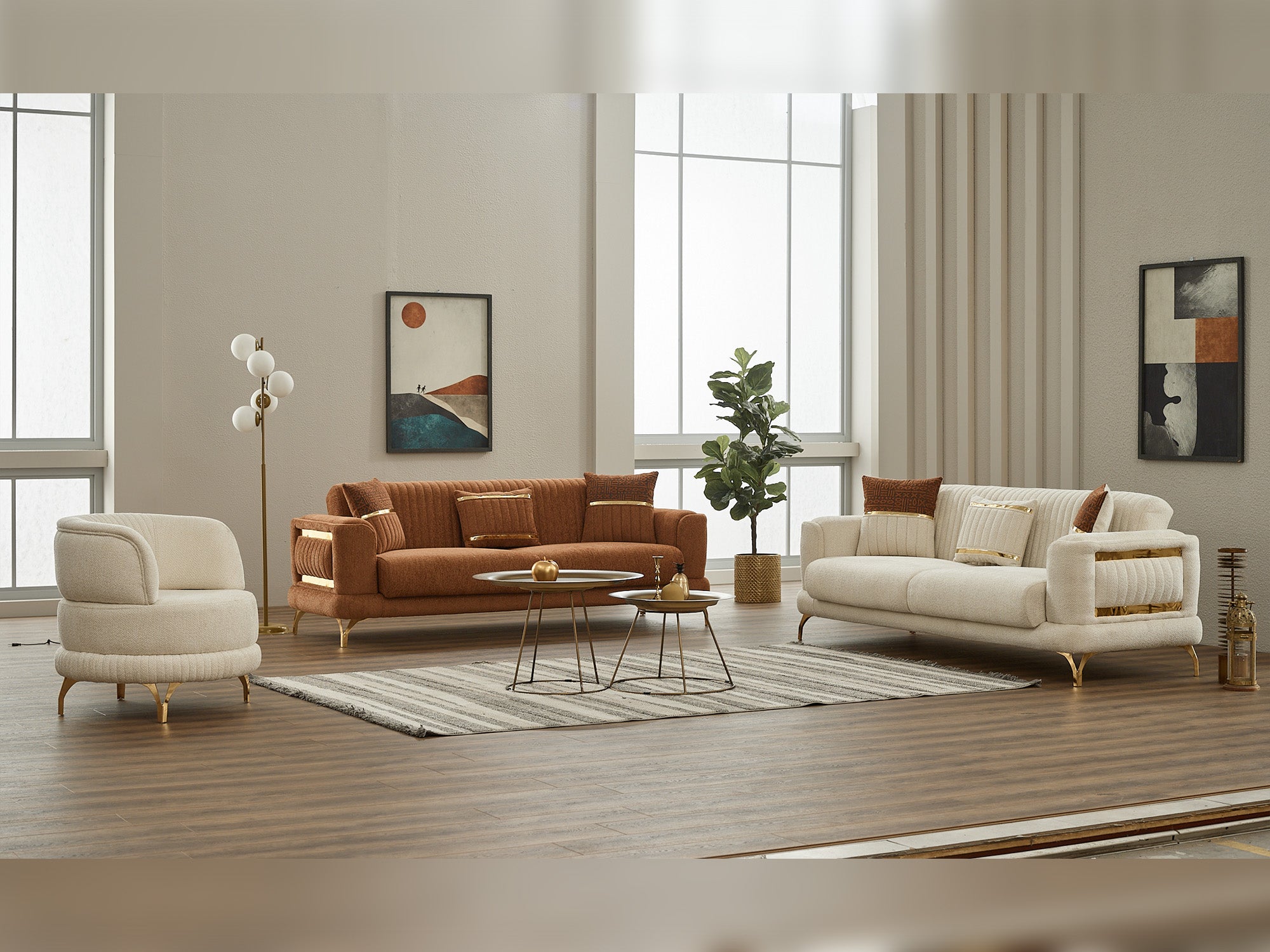 Pierra Convertible Loveseat