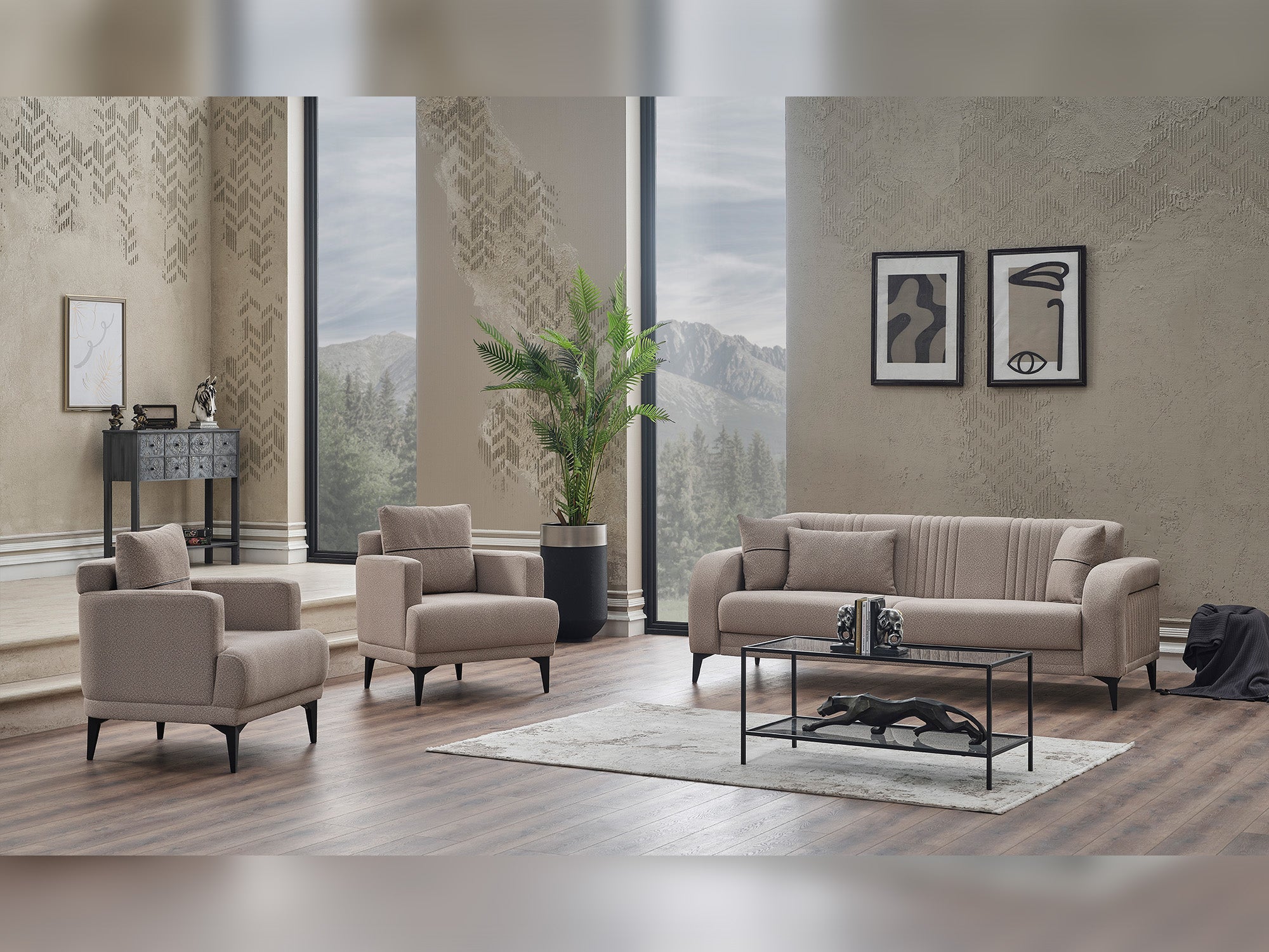 Pirlanta Convertible Sofa