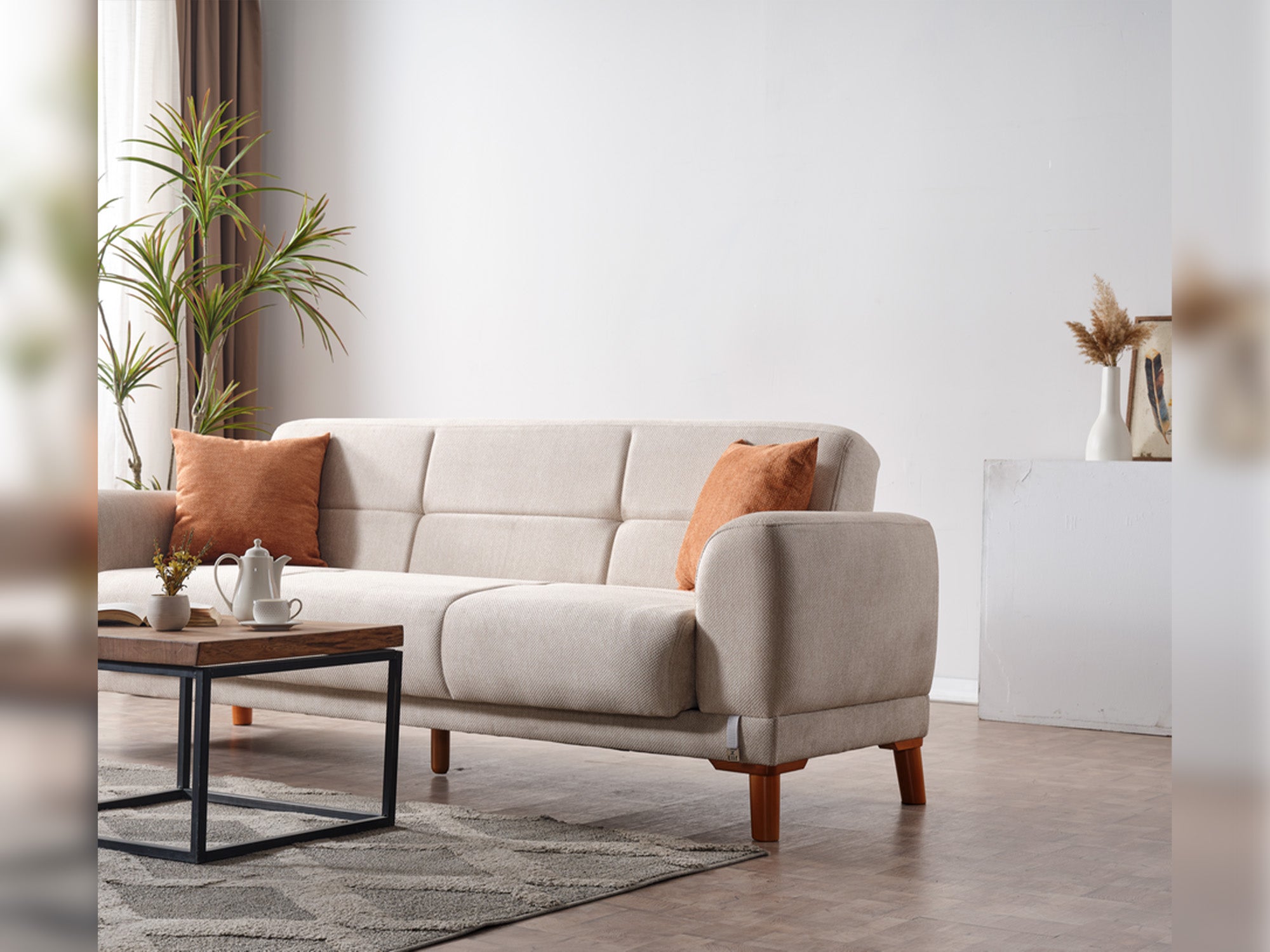 Platin 3-pieces (Sofa & Loveseat & Chair) Livingroom