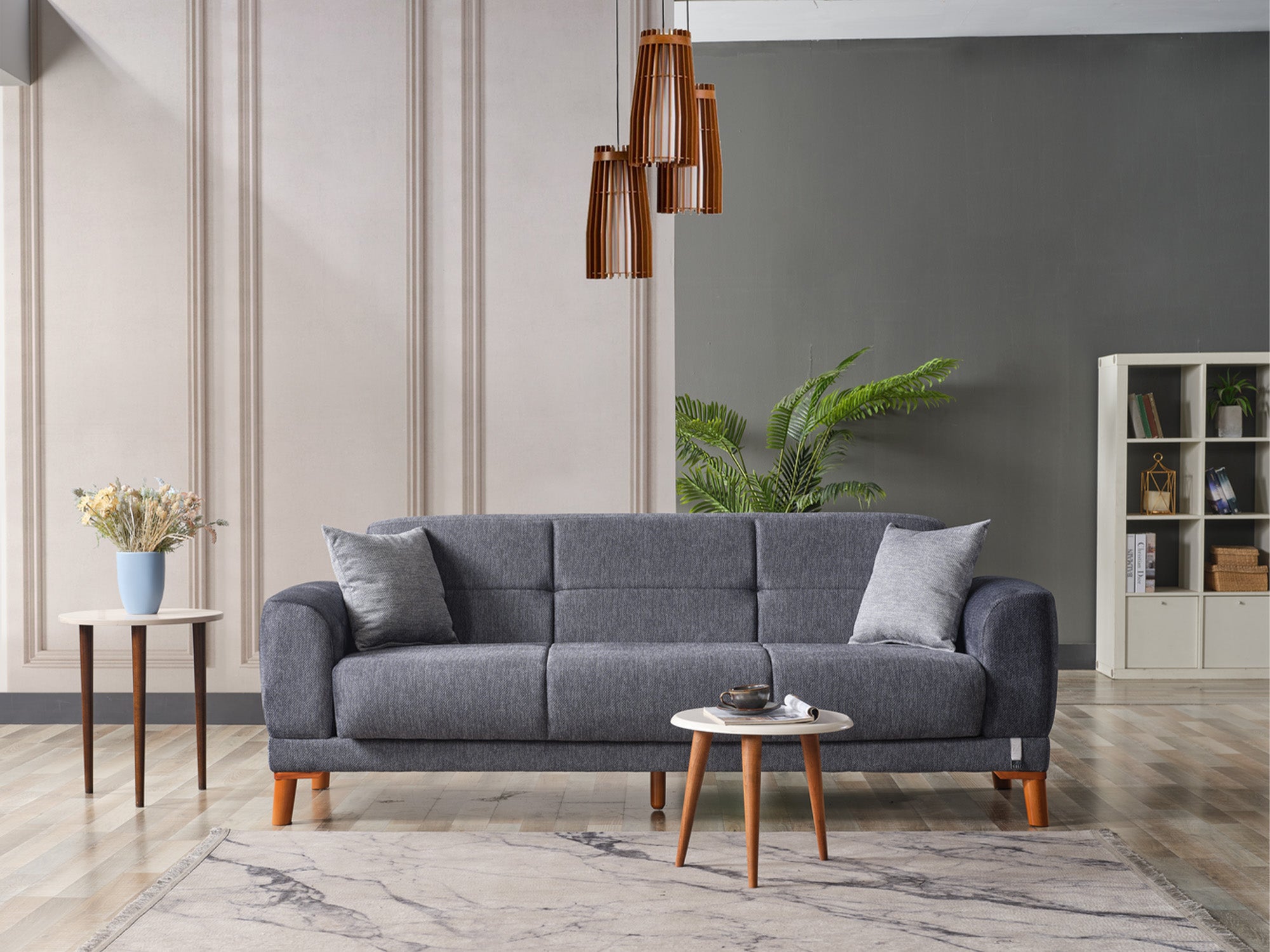 Platin Convertible Sofa