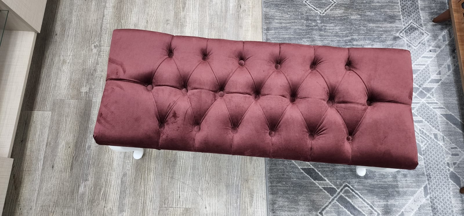 Bench With Wood Legs