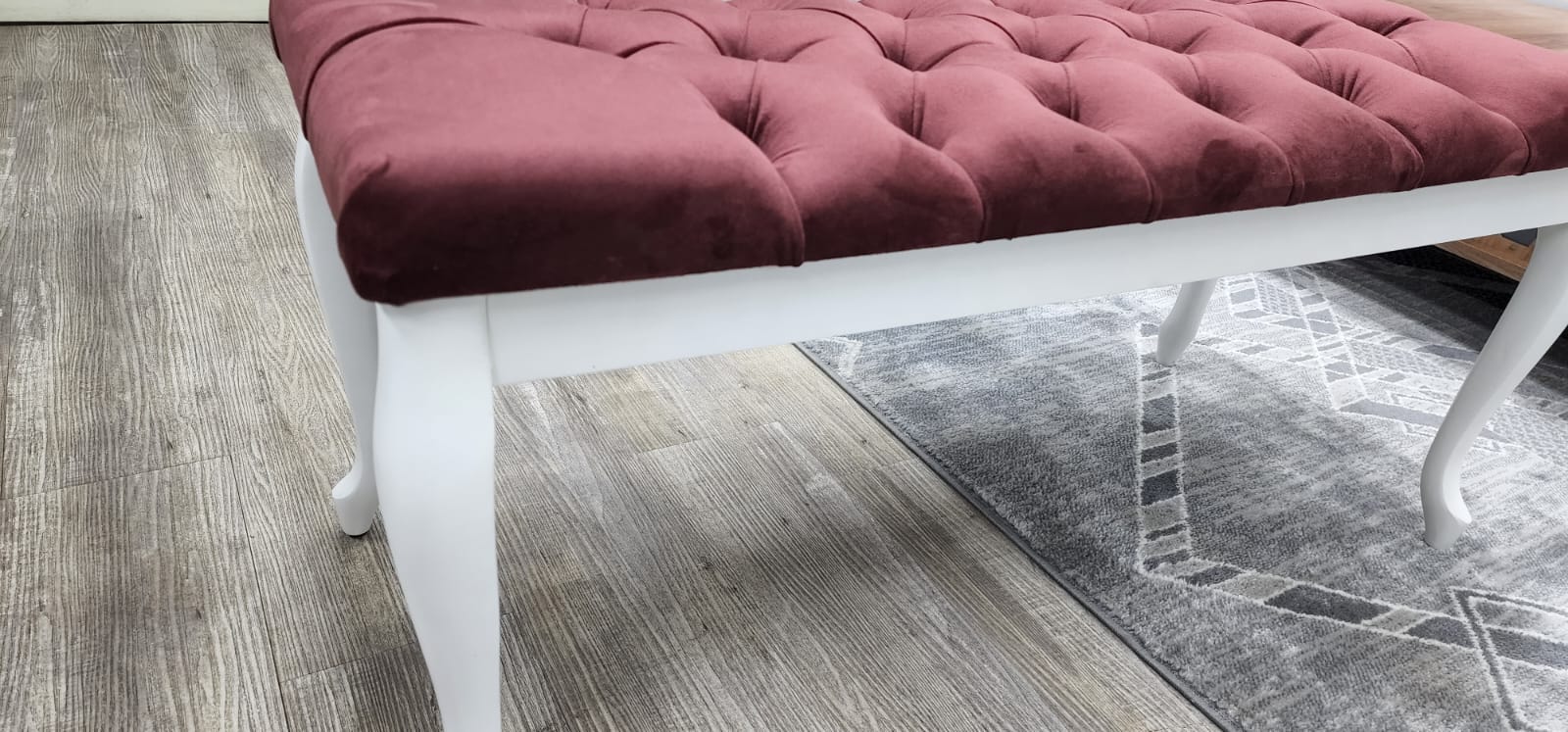 Bench With Wood Legs