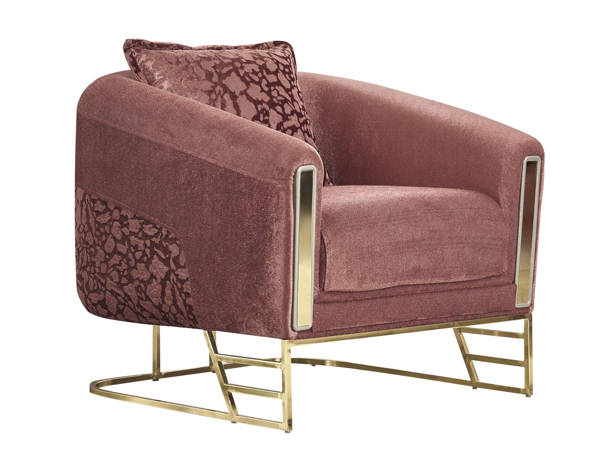 Romans 3-pieces (Sofa & Loveseat & Chair) Livingroom Set Brick