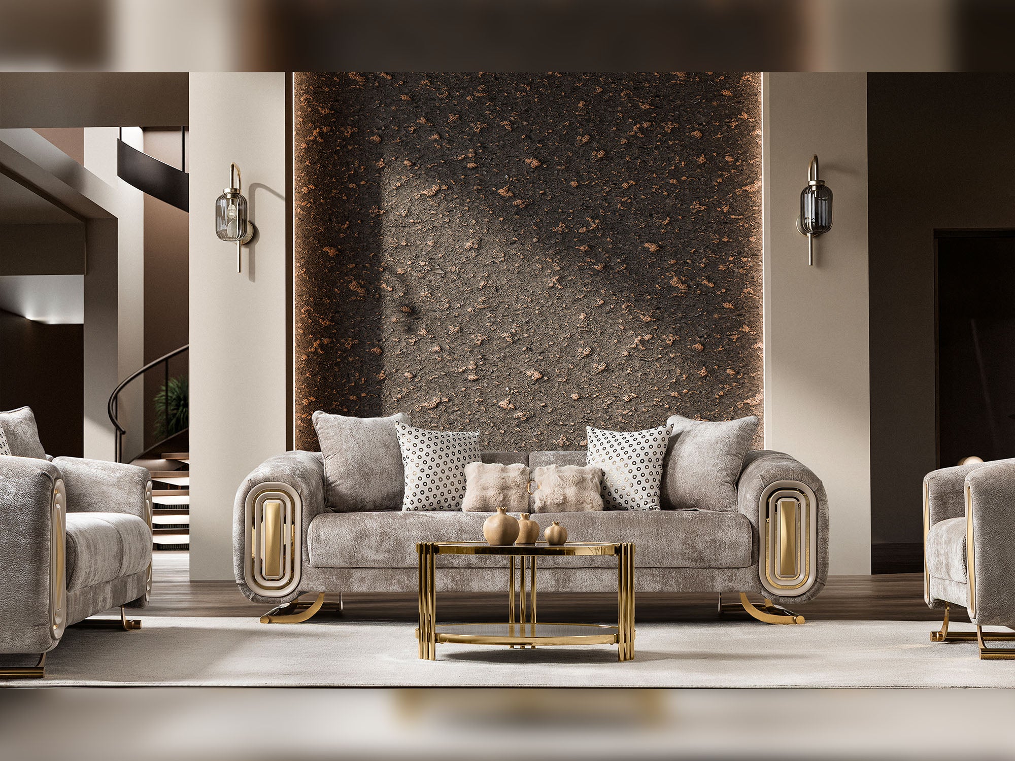 Romeo Stationary Loveseat