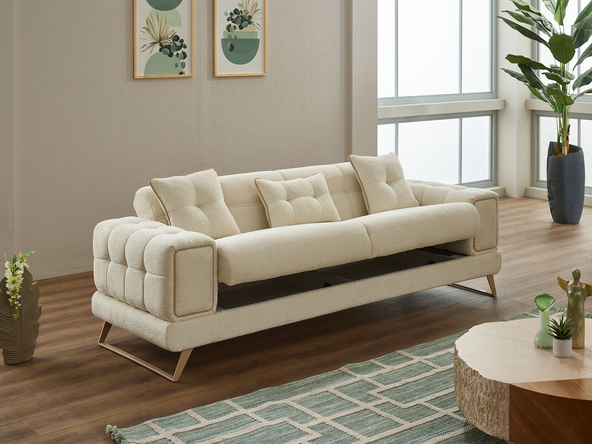 Rose Convertible Sofa