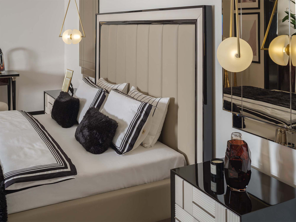 Senato Bed Frame With Headboard