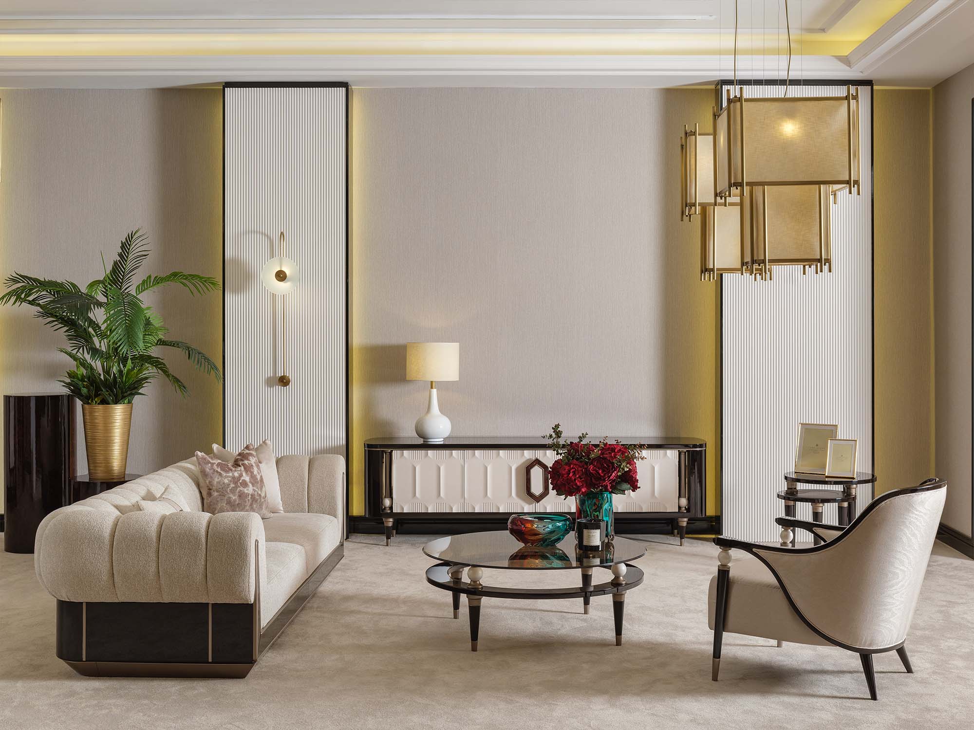Senato Stationary Four Seat Sofa