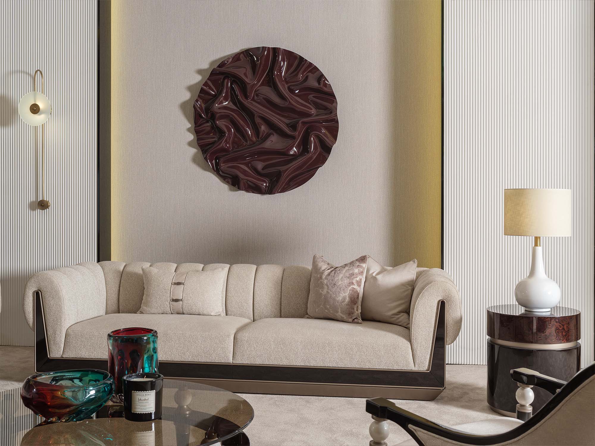 Senato Stationary Four Seater Lux Sofa