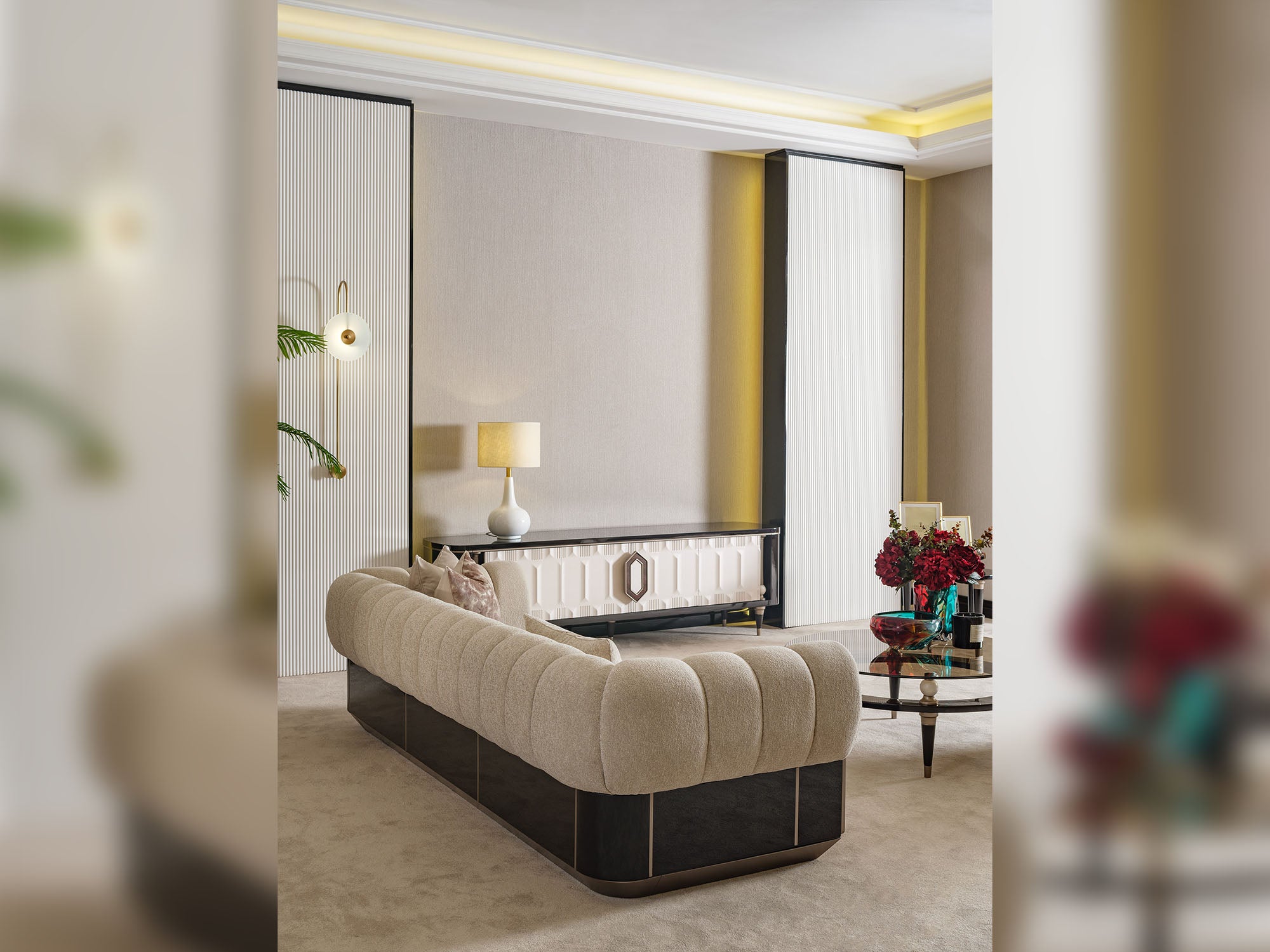 Senato Stationary Four Seat Sofa