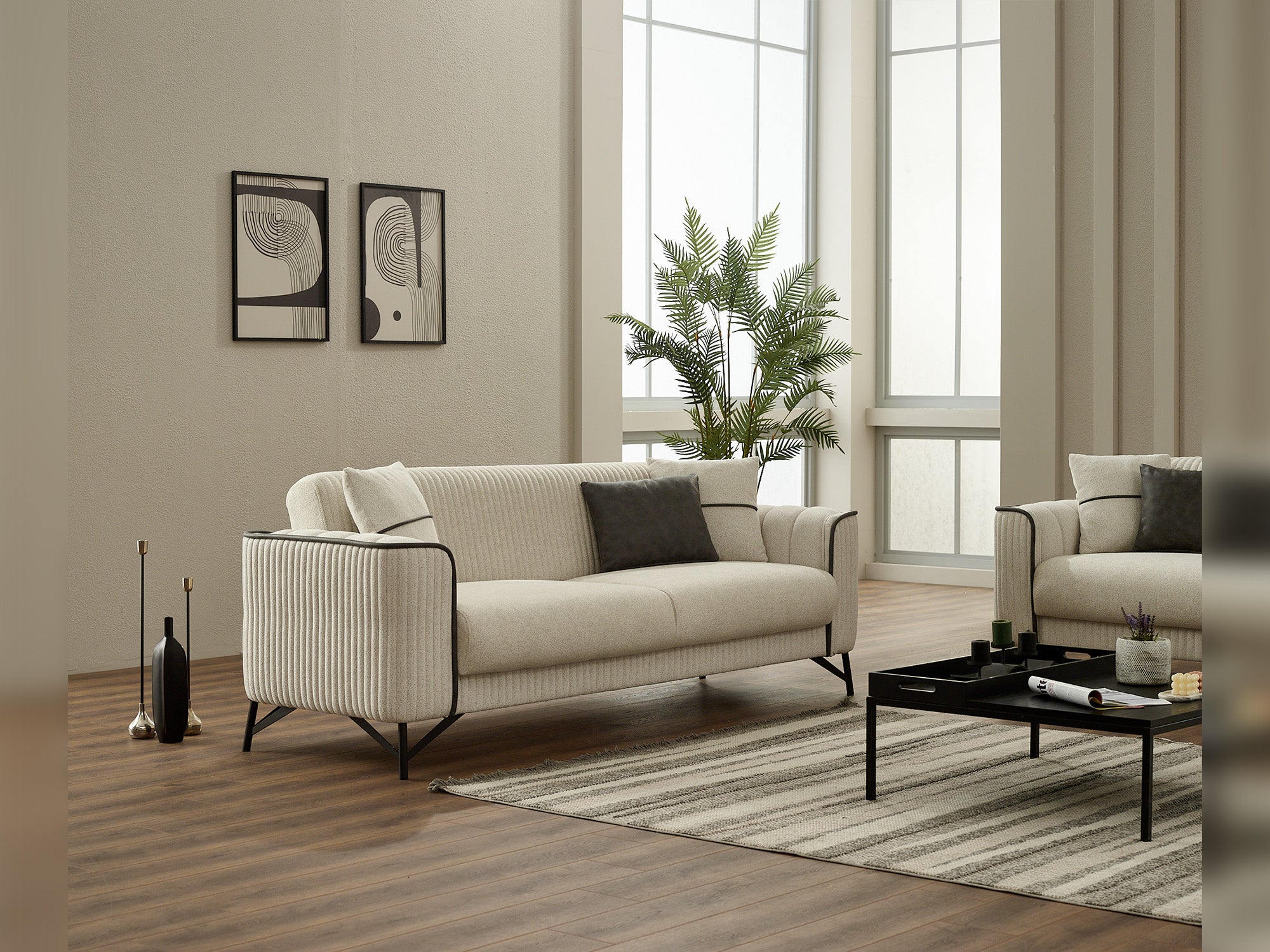 Sente Convertible Loveseat