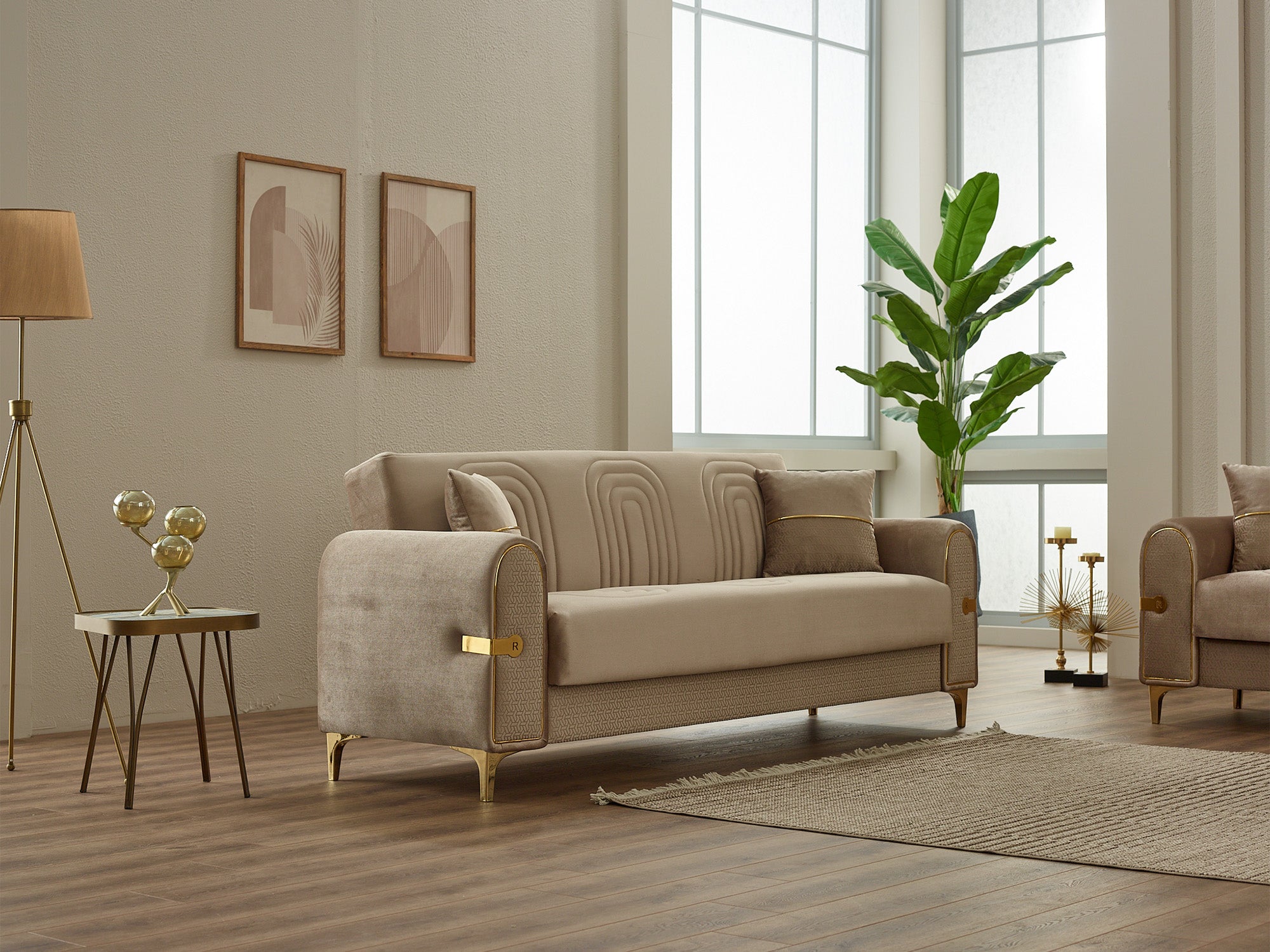 Siderno Convertible Sofa