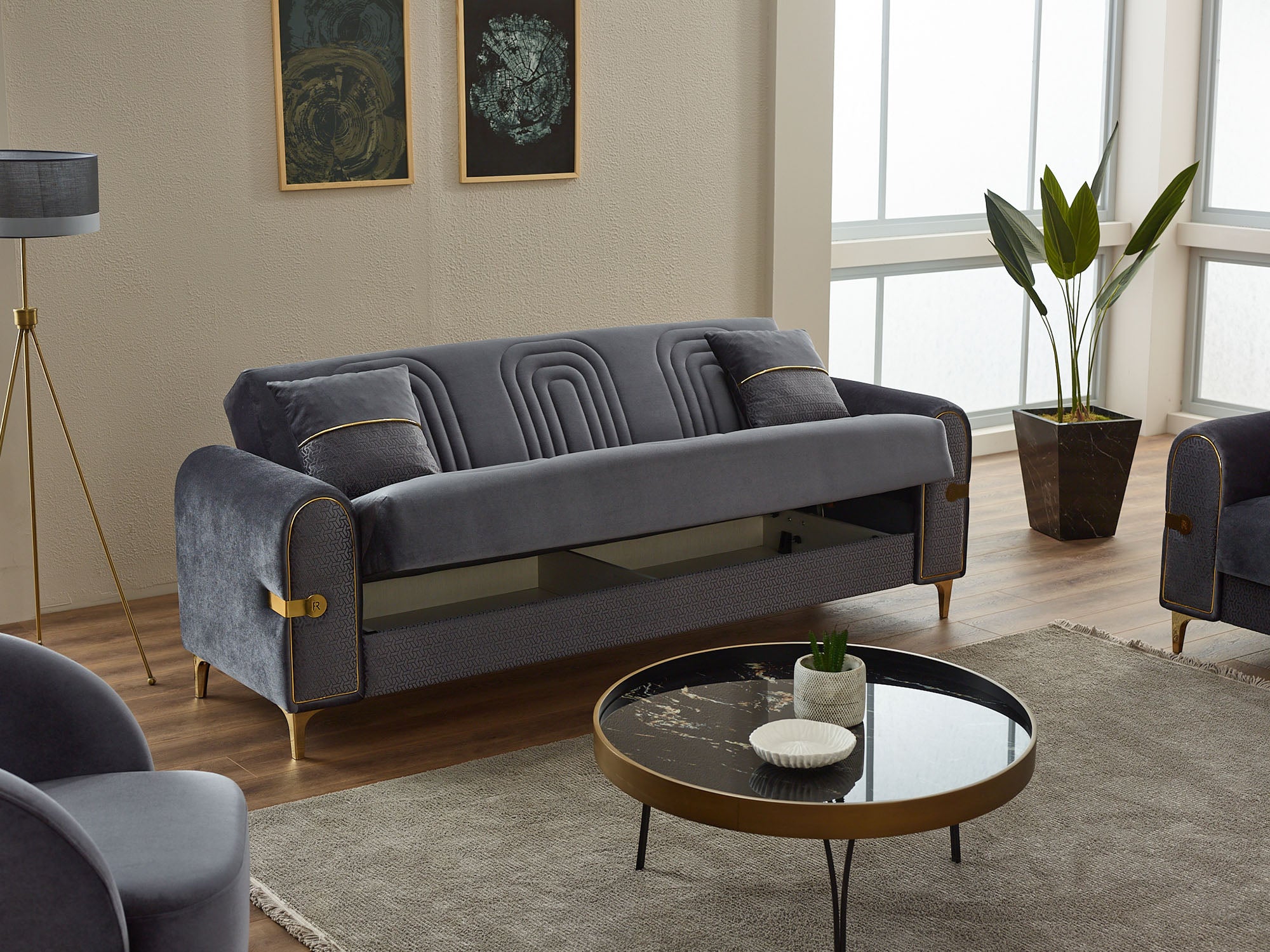 Siderno Convertible Sofa