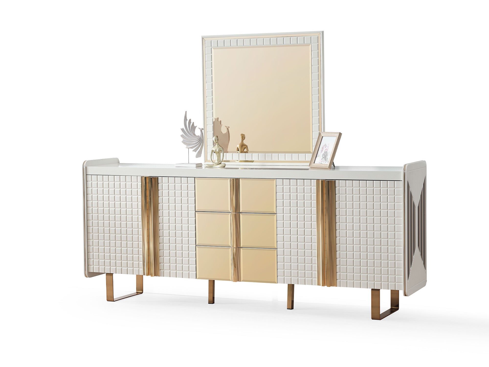 Tina Al Consol With Mirror