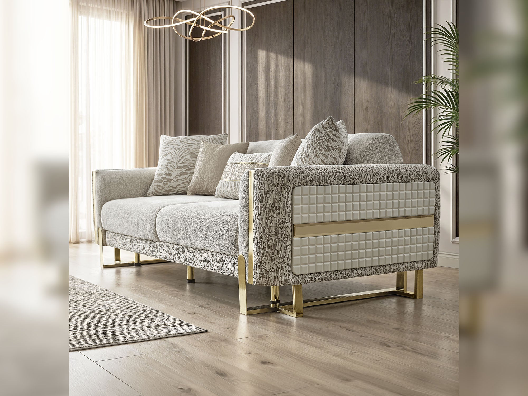 Tina Al Convertible Sofa