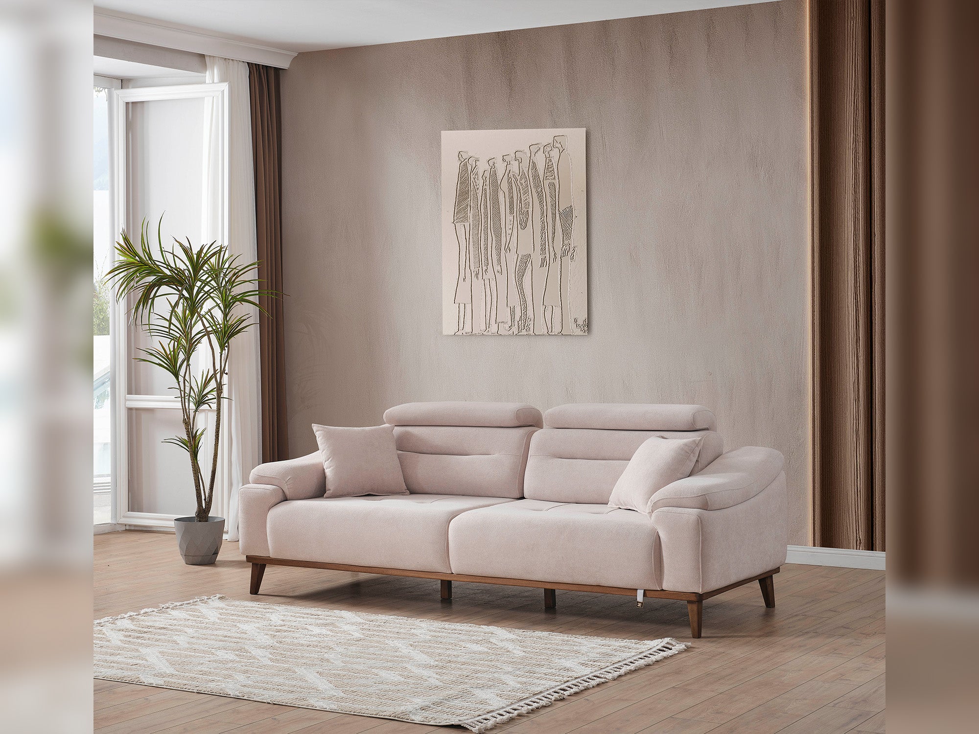 Torino Convertible Sofa