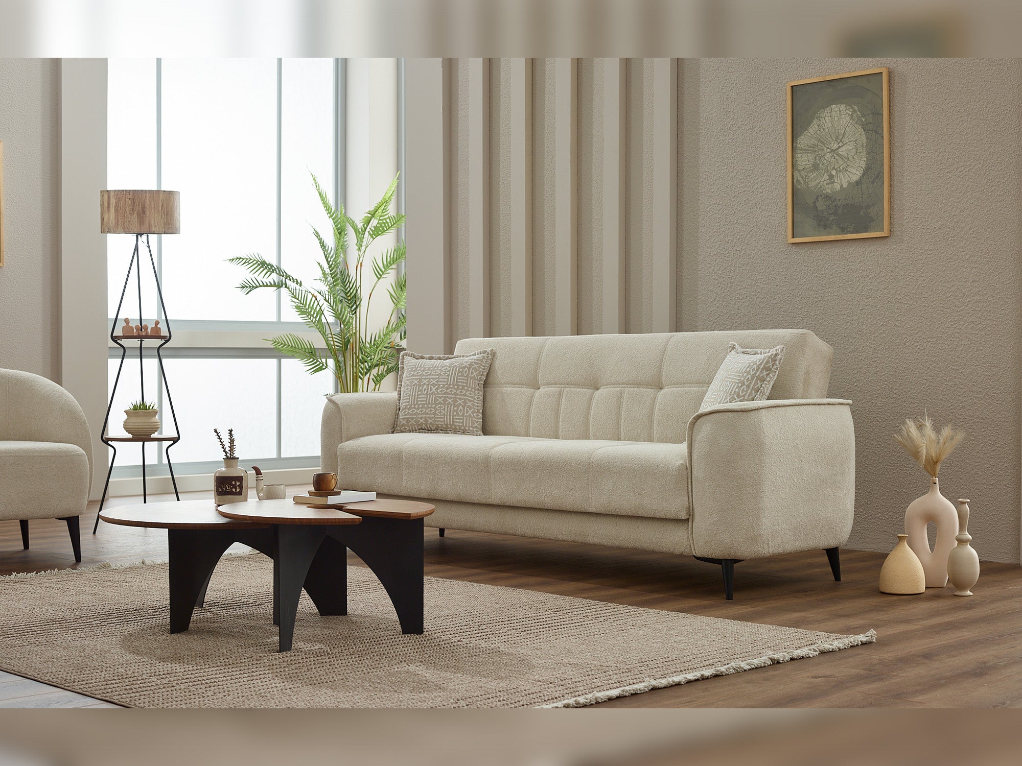 Touch Convertible Loveseat