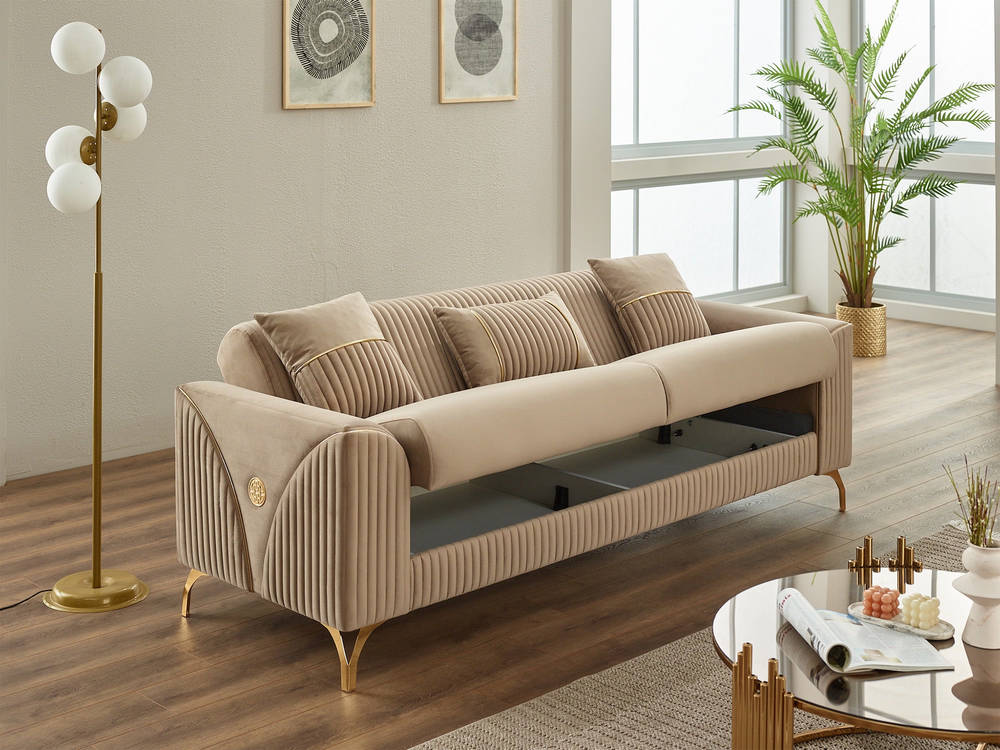 Urla Convertible Sofa