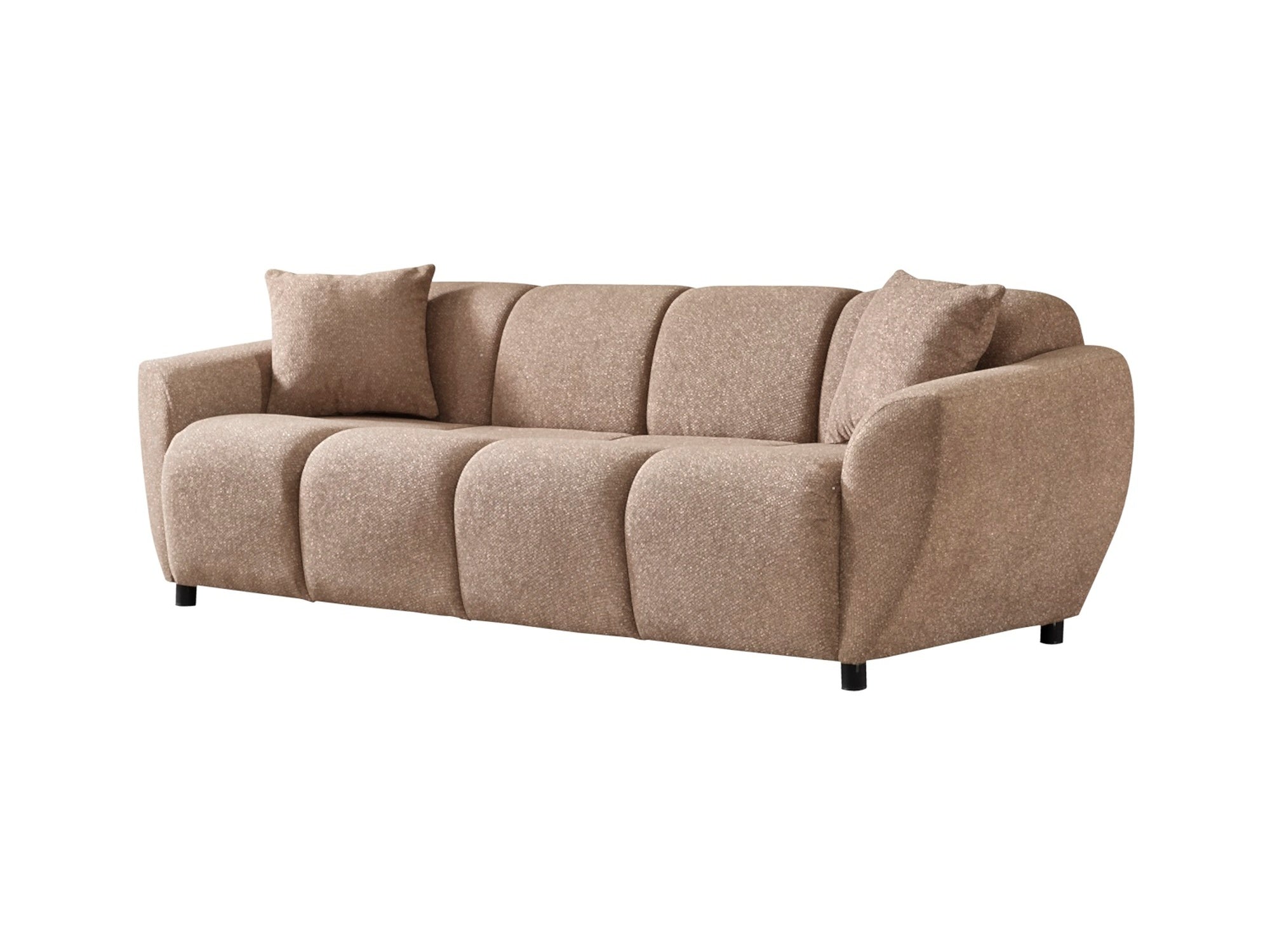 Vizyon 3-pieces (Sofa & Loveseat & Chair) Livingroom Set Brown