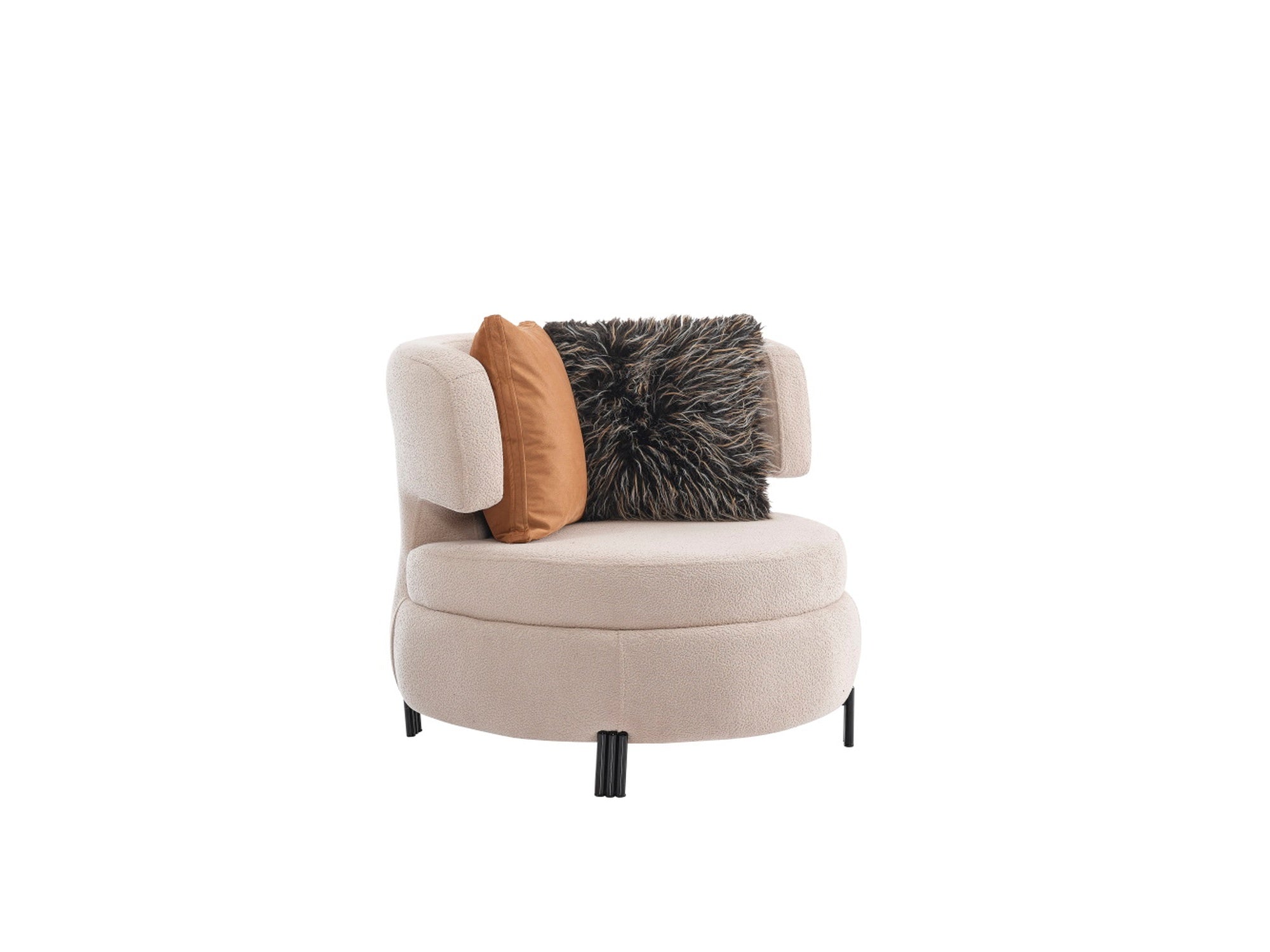 Voyance 4-pieces (2 Four Seat Sofa & 2 Chair) Livingroom Set Beige