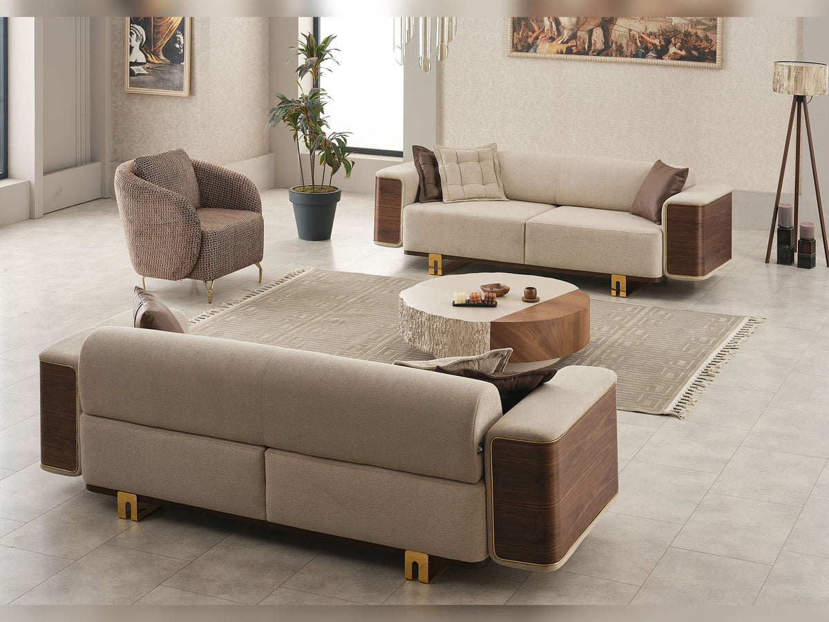 Wolker 3-pieces (Sofa & Loveseat & Chair) Livingroom