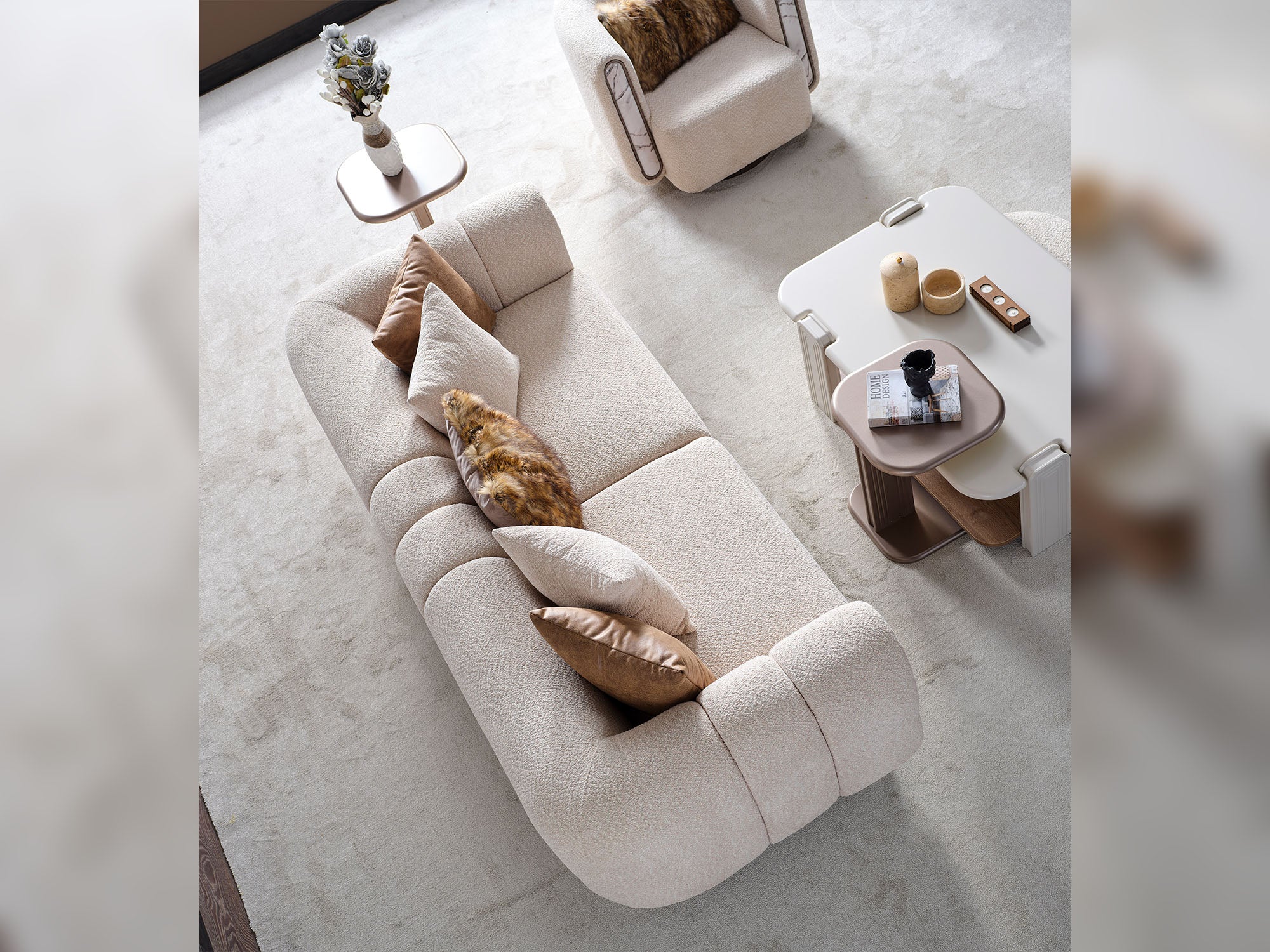 Zelve Stationary Sofa