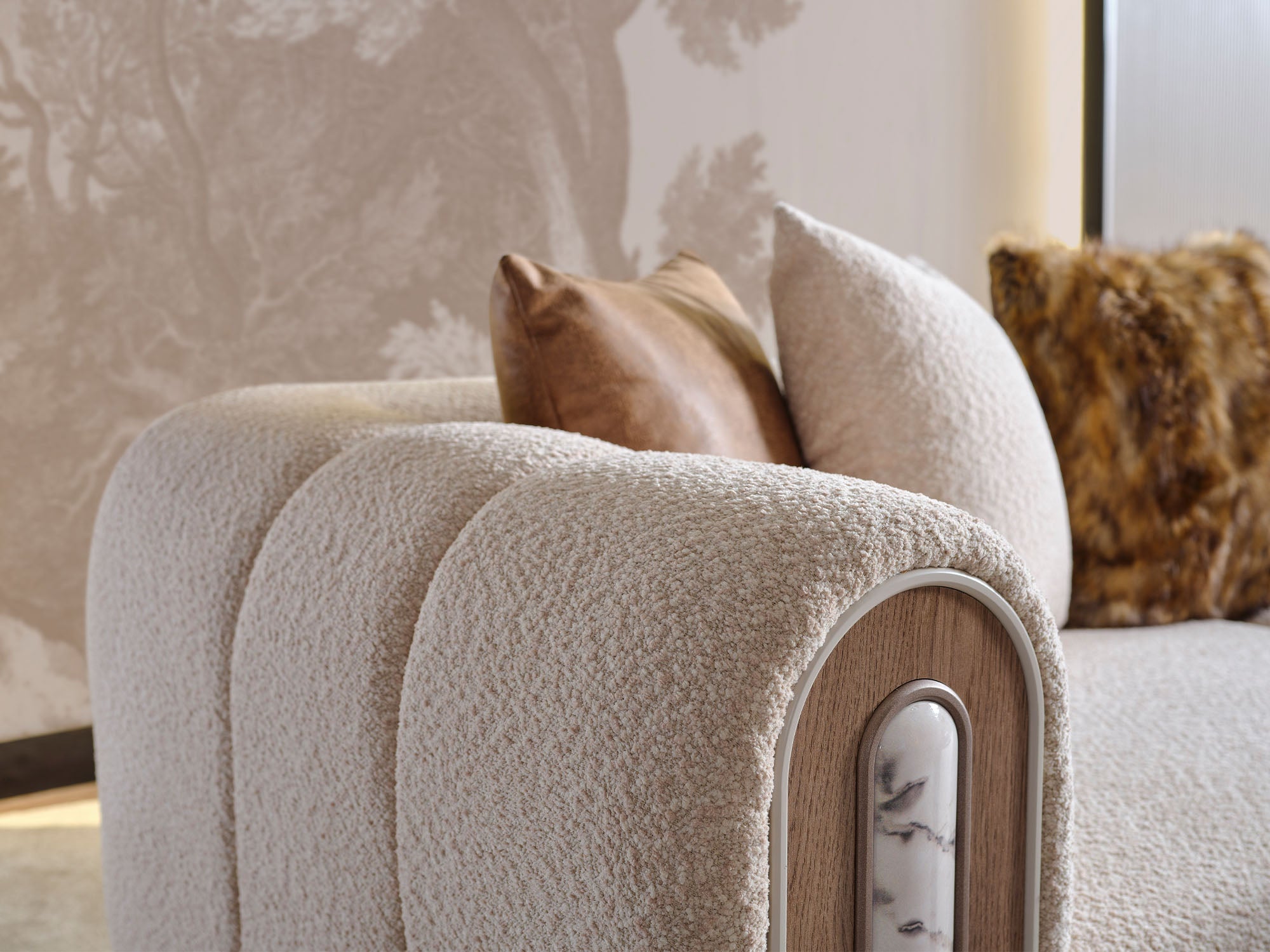 Zelve Stationary Sofa