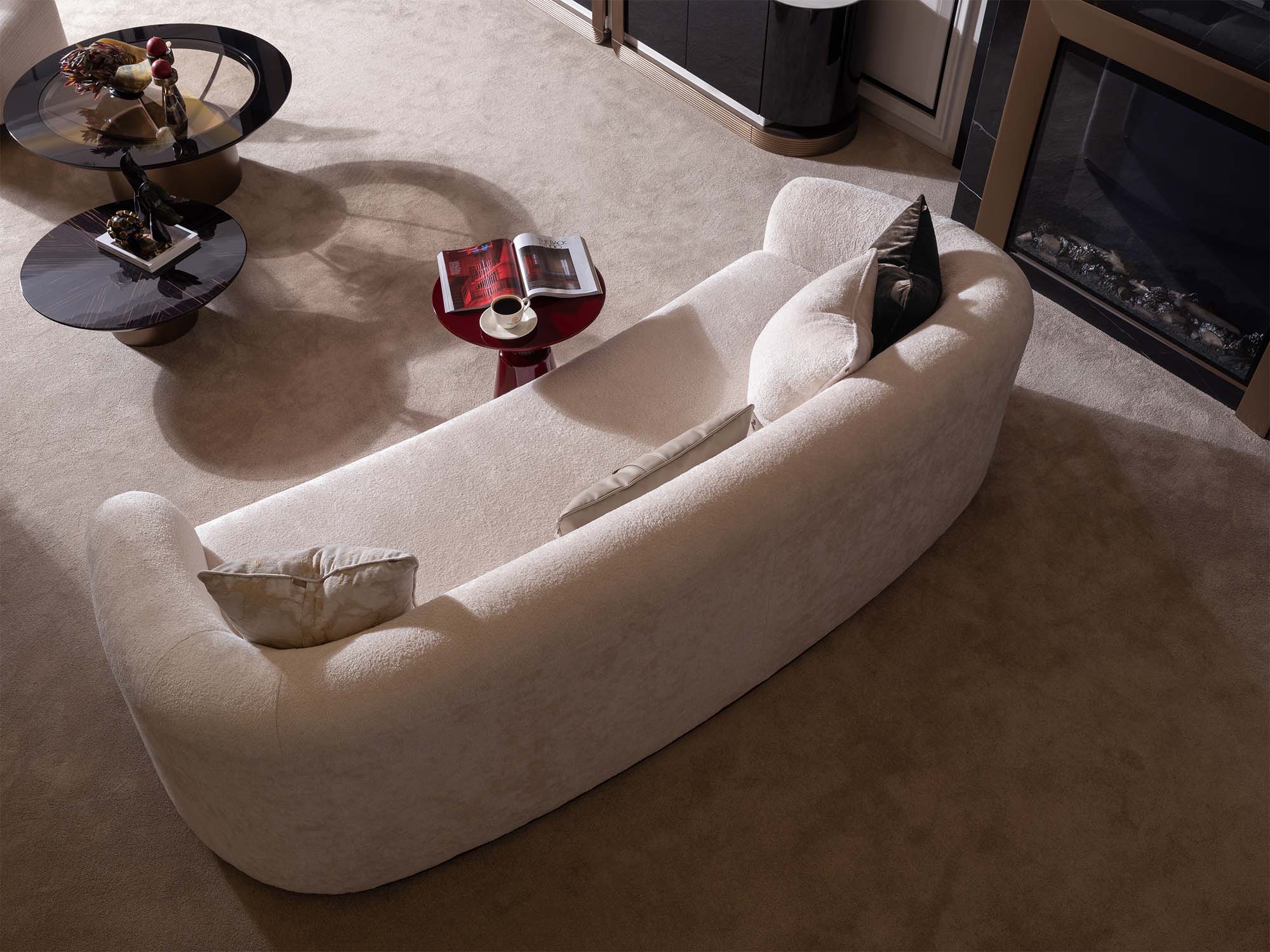 Zenith 4-pieces (2 Four Seater Sofa & 2 Lux Chair) Livingroom