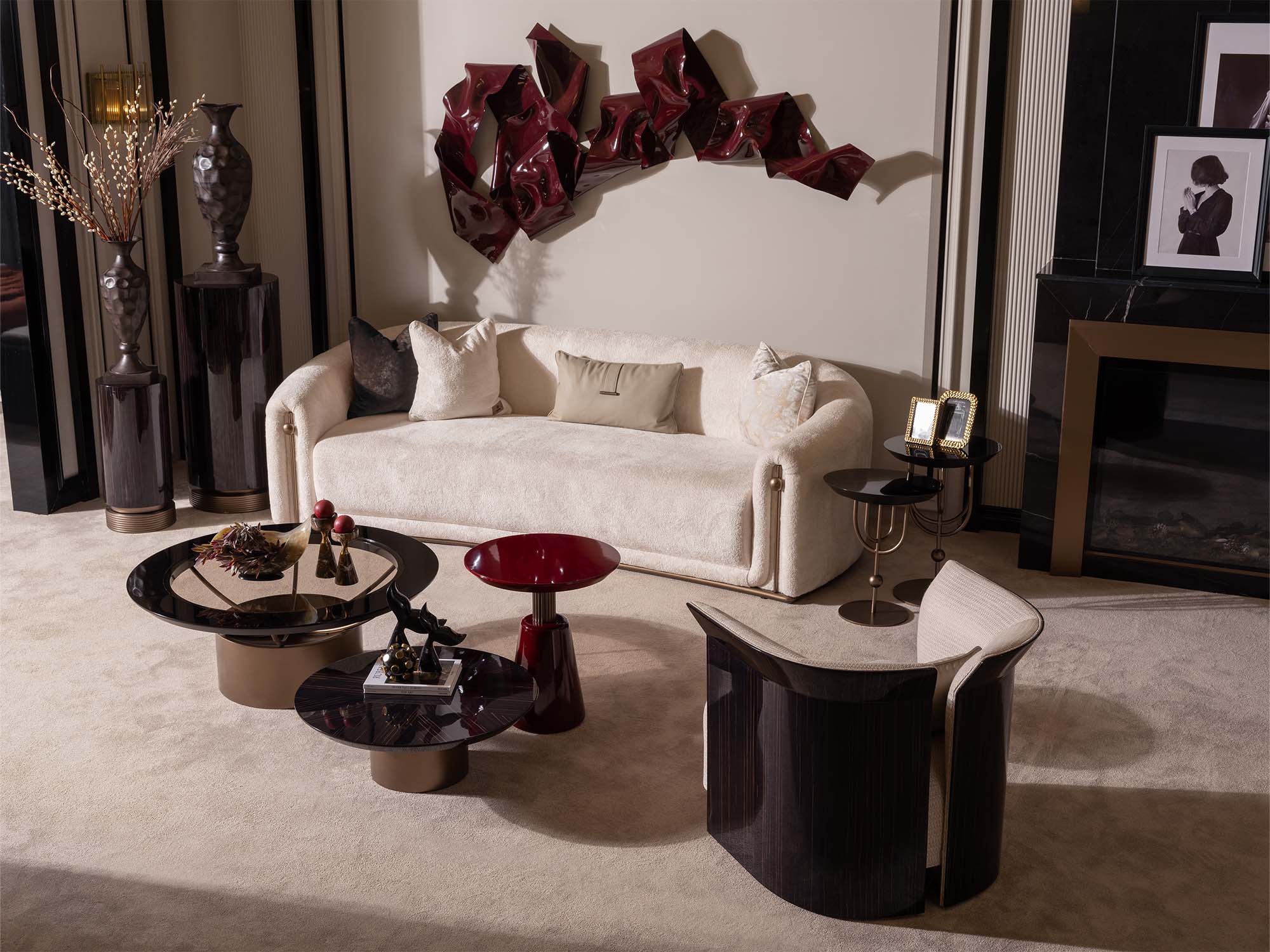 Zenith 4-pieces (2 Four Seater Sofa & 2 Lux Chair) Livingroom
