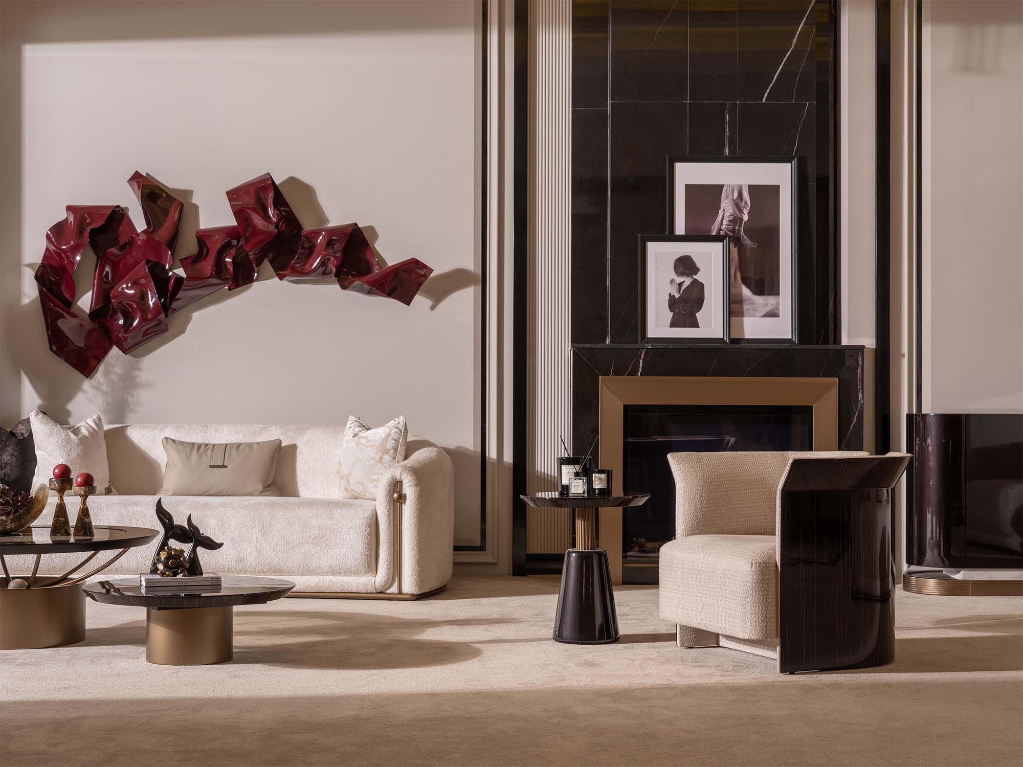 Zenith 4-pieces (2 Four Seater Sofa & 2 Lux Chair) Livingroom