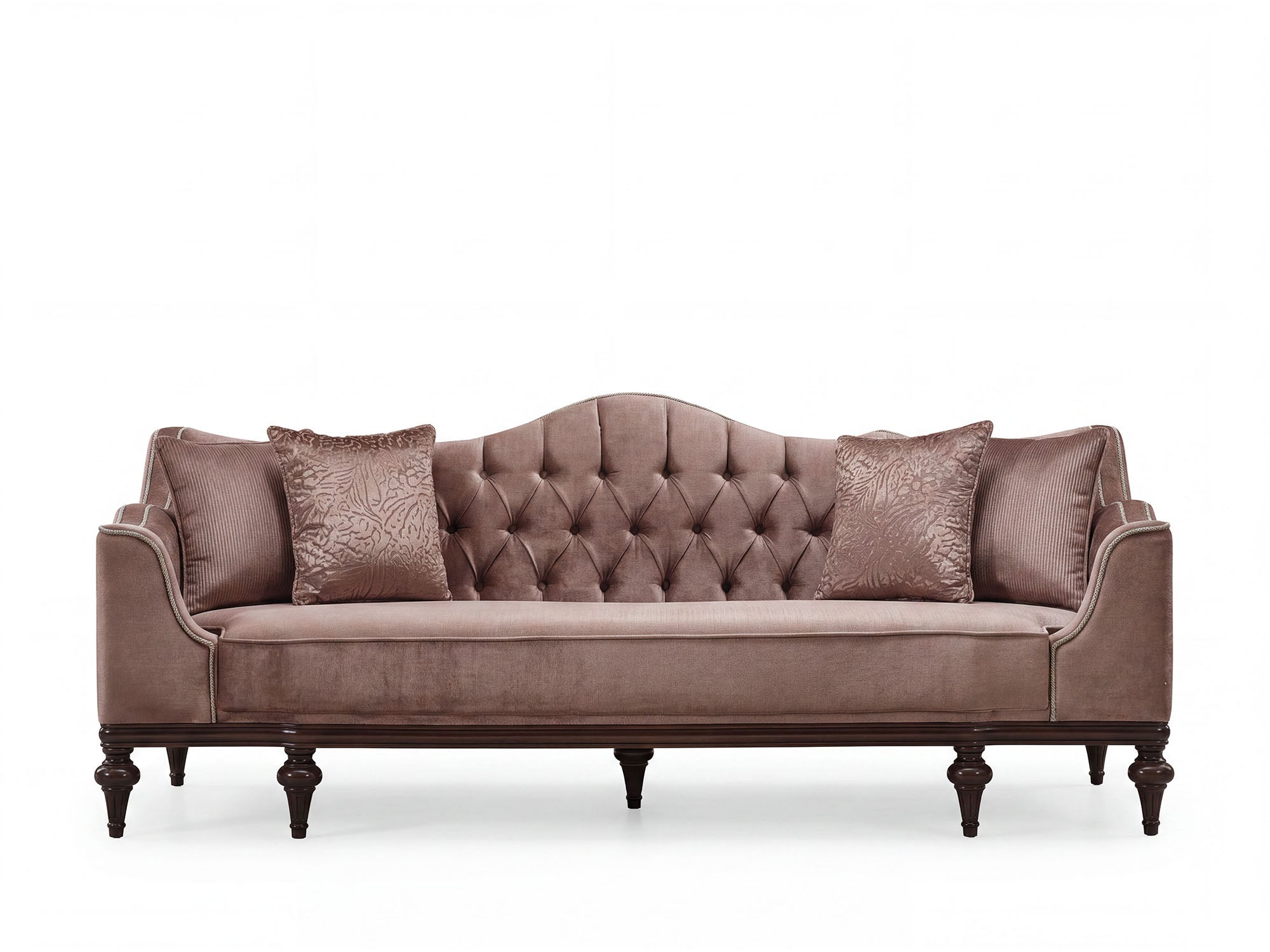 Zumrut Stationary Sofa Light Brown