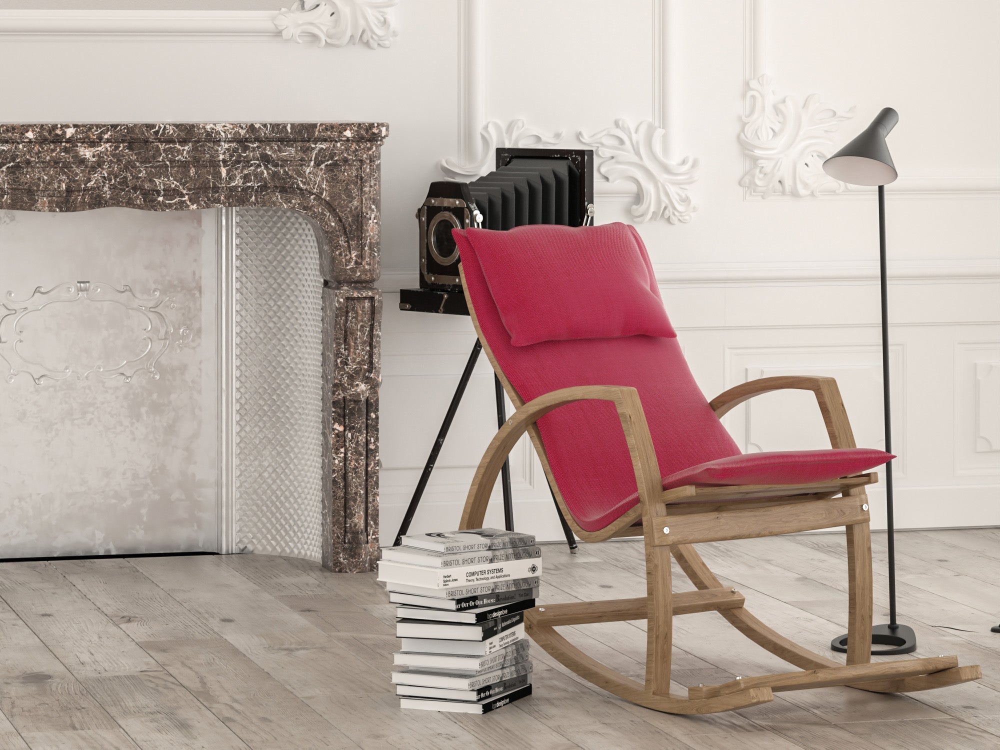 Lucas Rocking Chair Fume