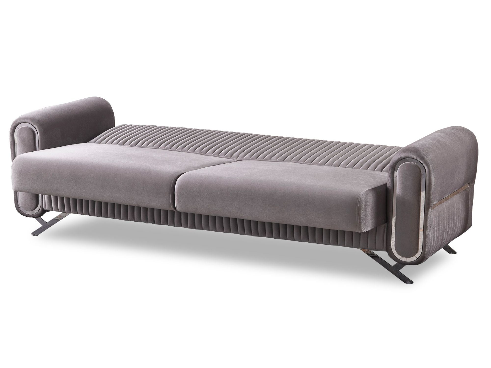 Royal 3-pieces (Sofa & Loveseat & Chair) Livingroom Set Light Grey
