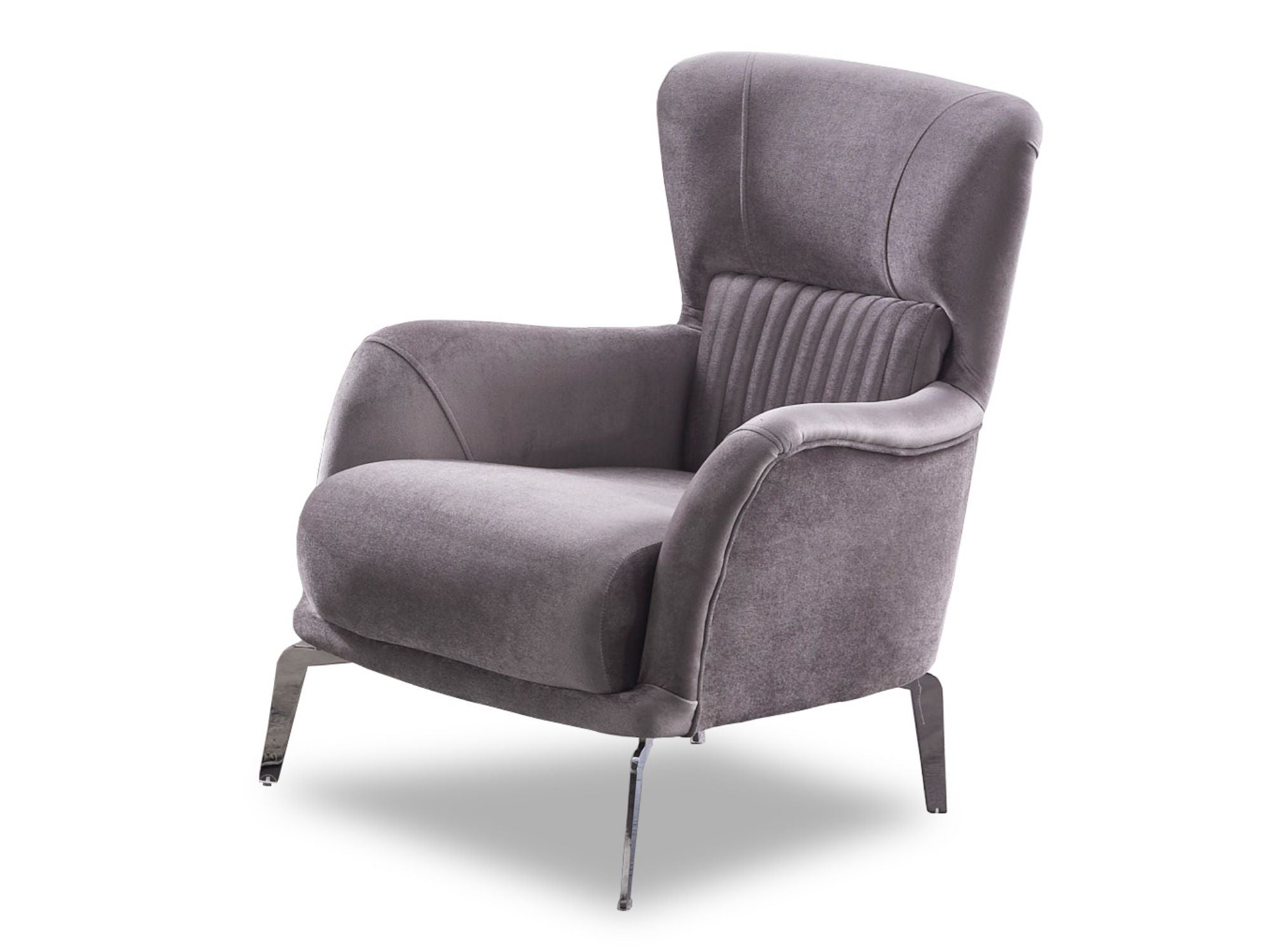 Royal 3-pieces (Sofa & Loveseat & Chair) Livingroom Set Light Grey