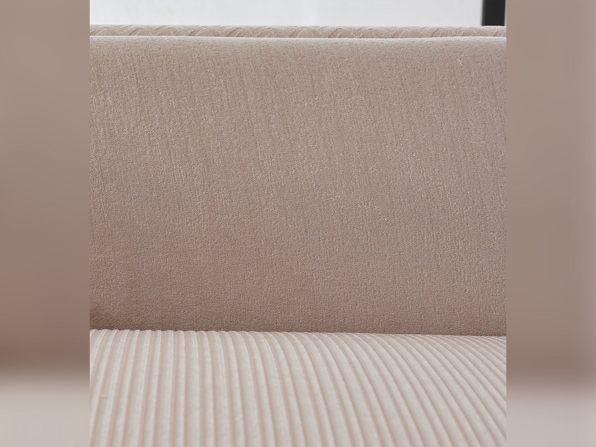 Valentino 3-pieces (Sofa & Loveseat & Chair) Livingroom Set Beige