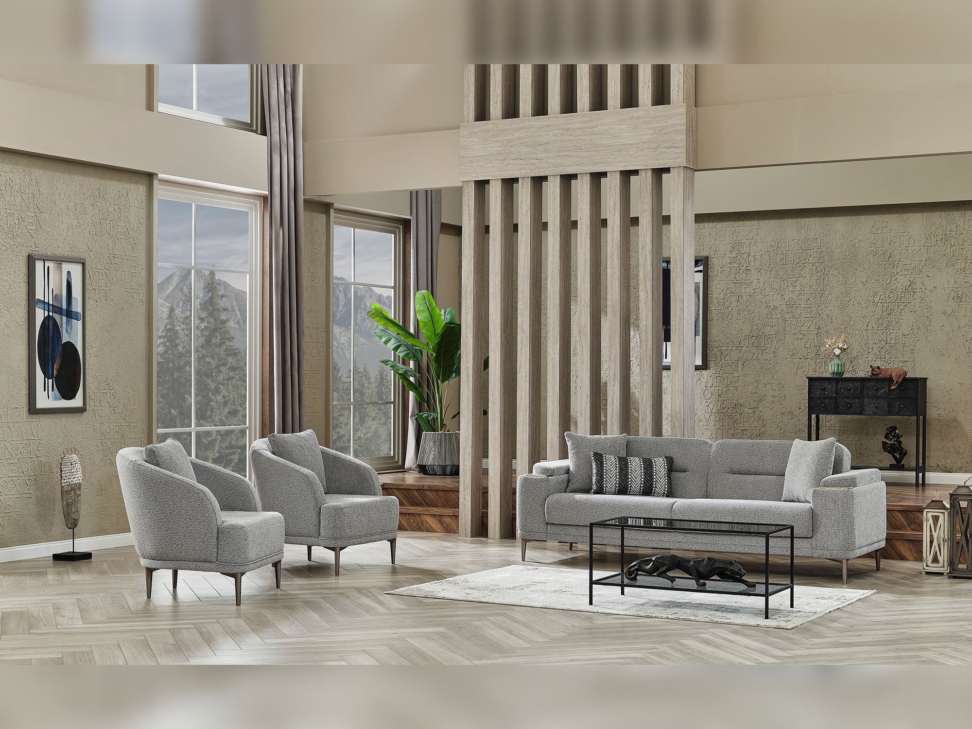 Abant Convertible Sofa