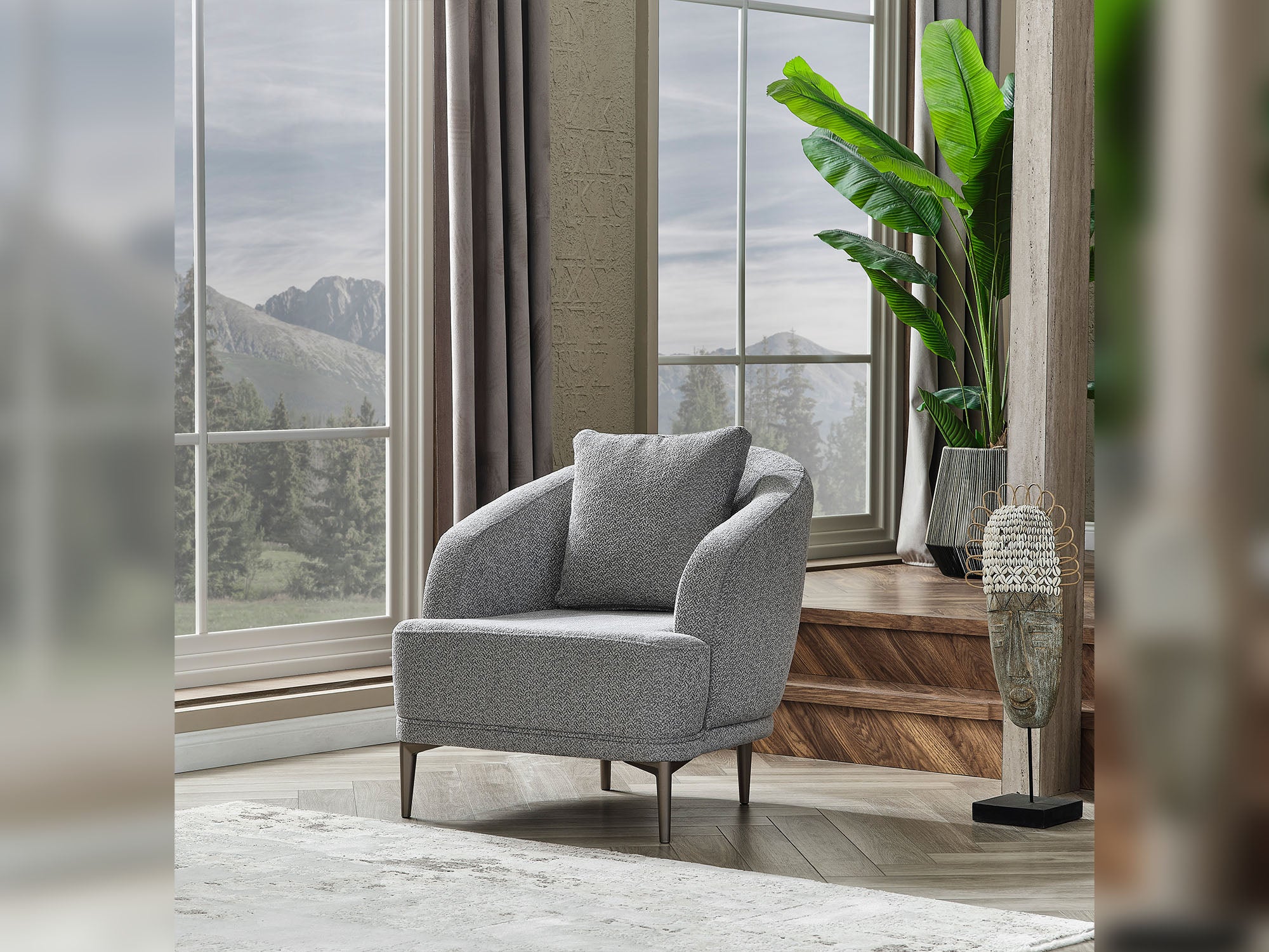 Abant 3-pieces (Sofa & Loveseat & Chair) Livingroom