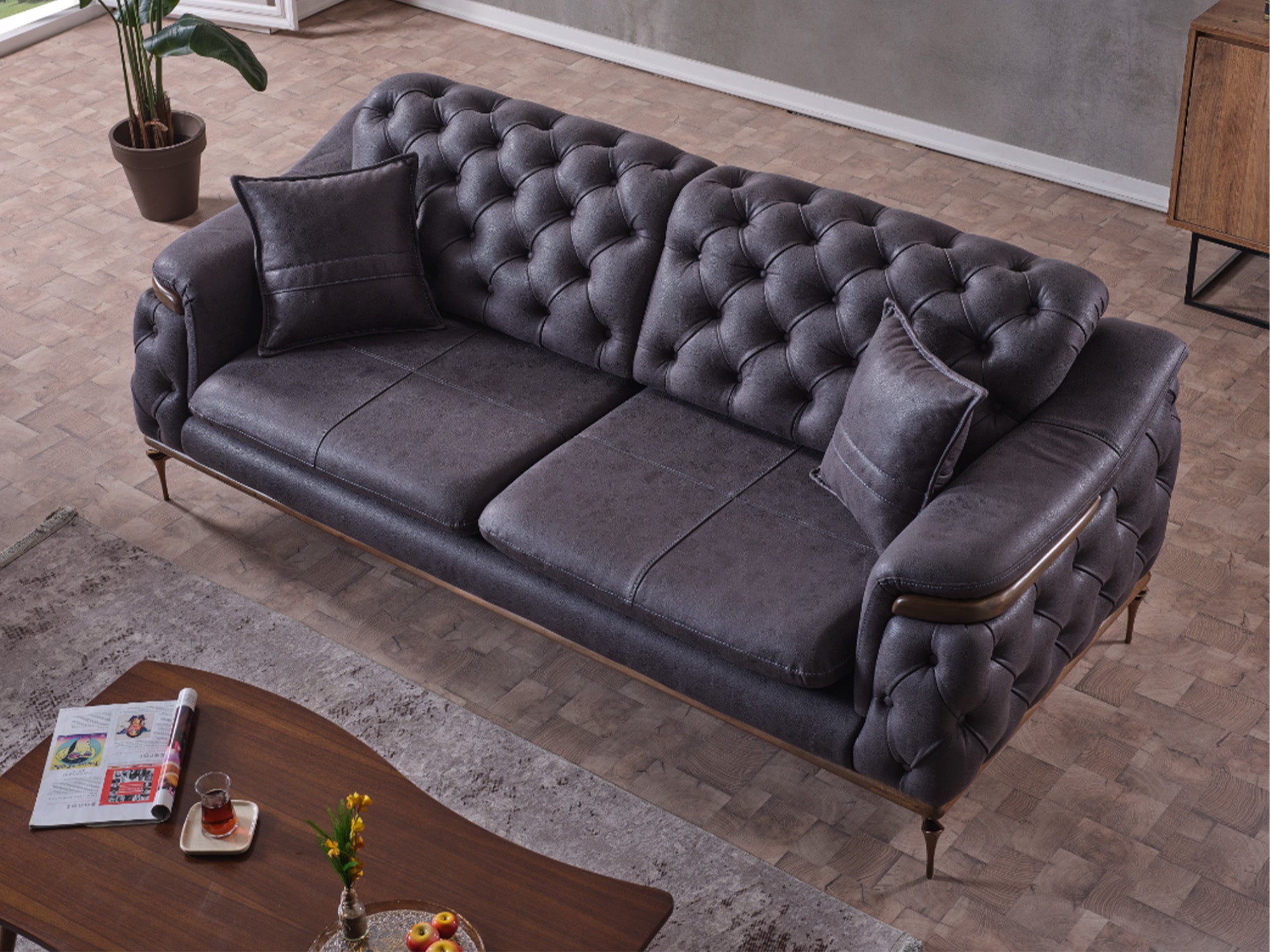 Akik Convertible Sofa