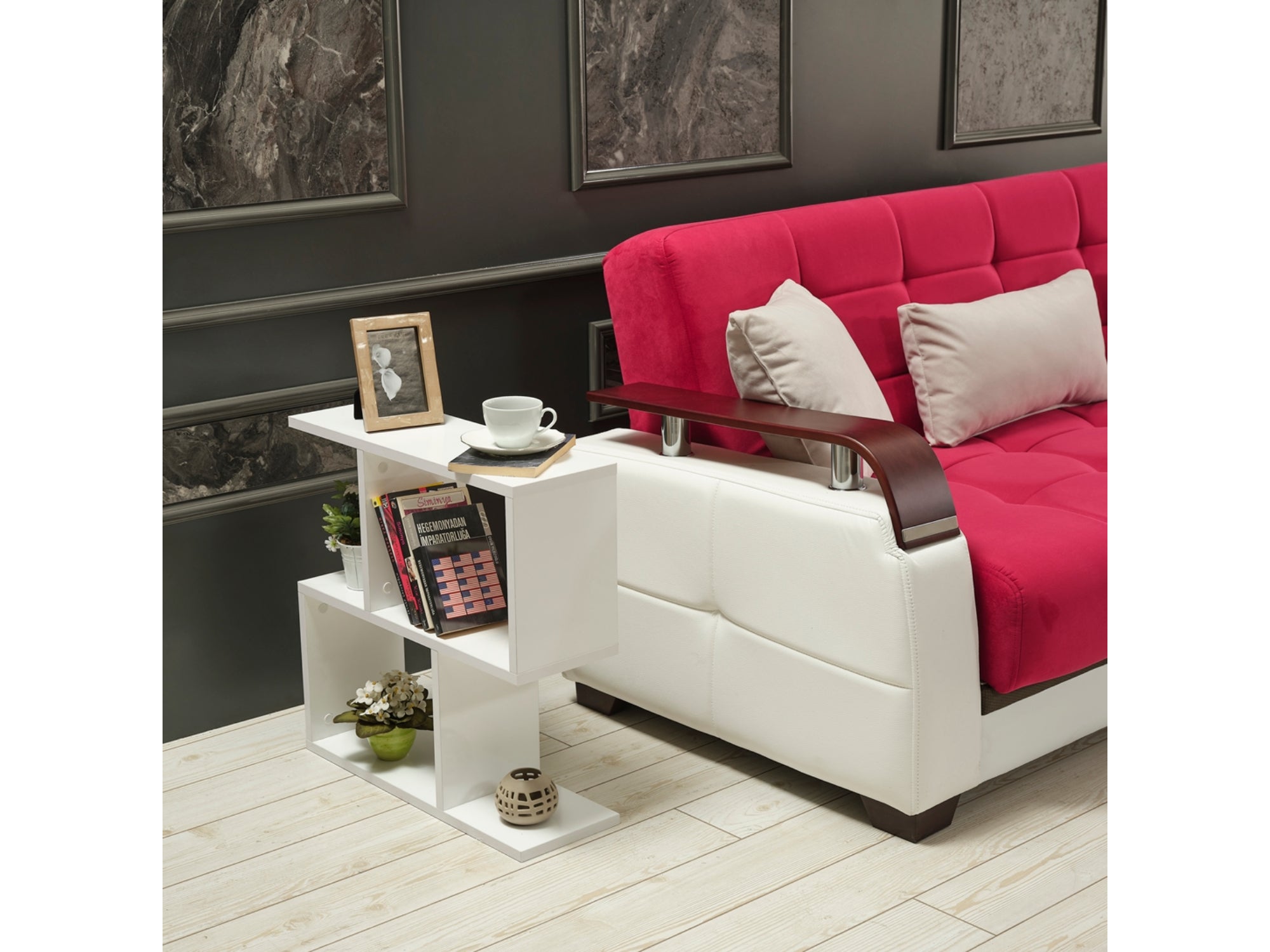 Alfa Side Table - Bookcase
