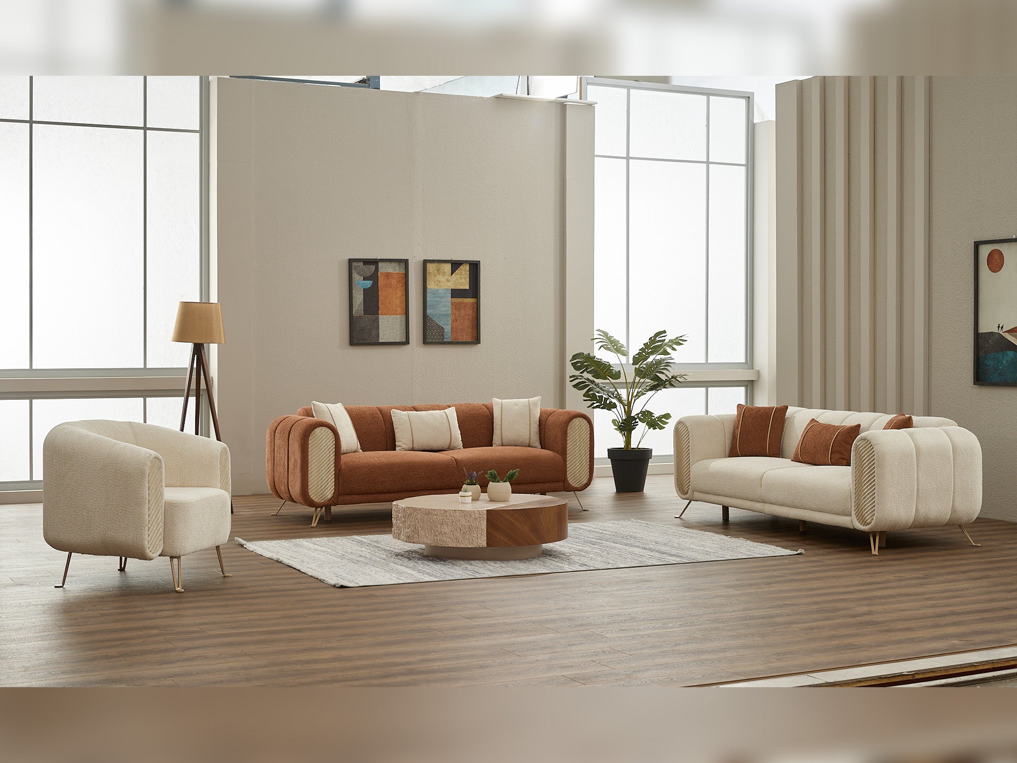 Alfa Stationary Loveseat