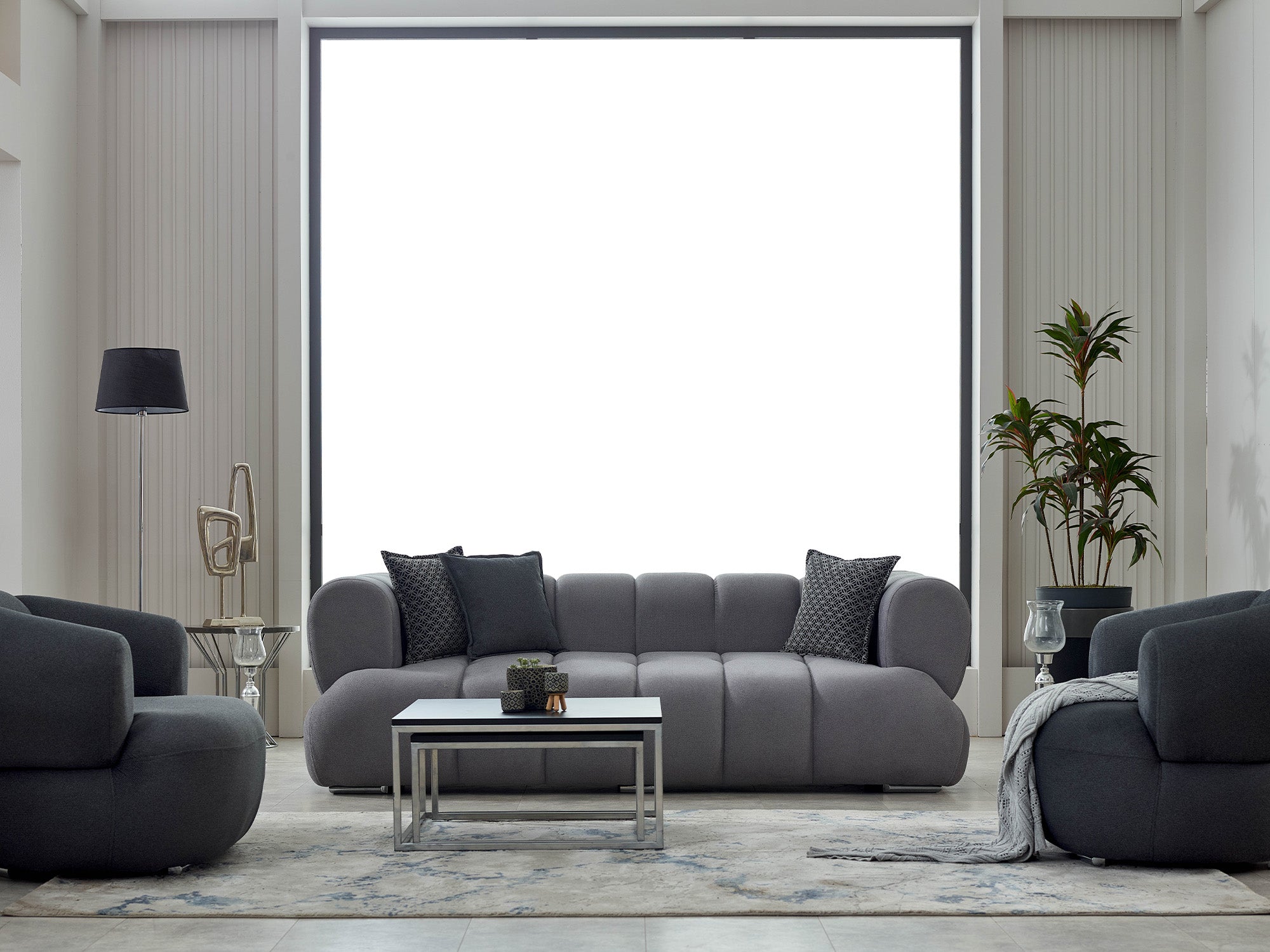 Arthur 3-pieces (Sofa & Loveseat & Chair) Livingroom