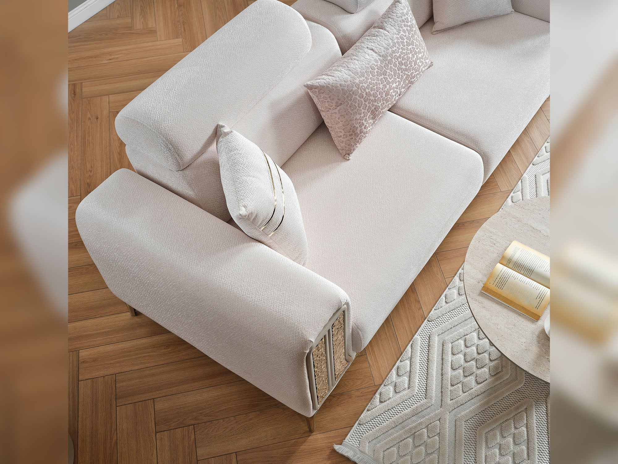 Armoni Elf 3-pieces (Sofa & Loveseat & Chair) Livingroom