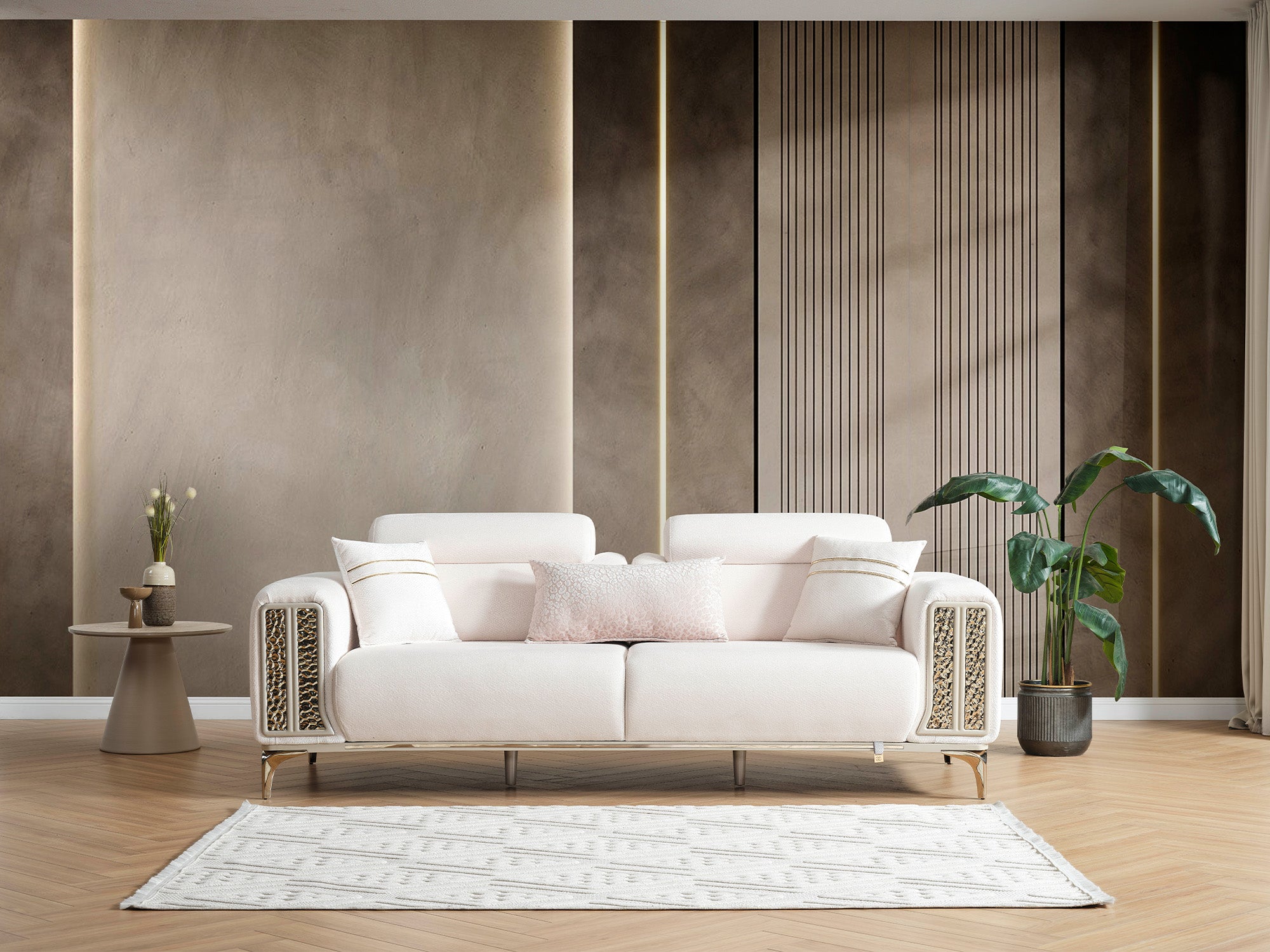 Armoni Elf 3-pieces (Sofa & Loveseat & Chair) Livingroom