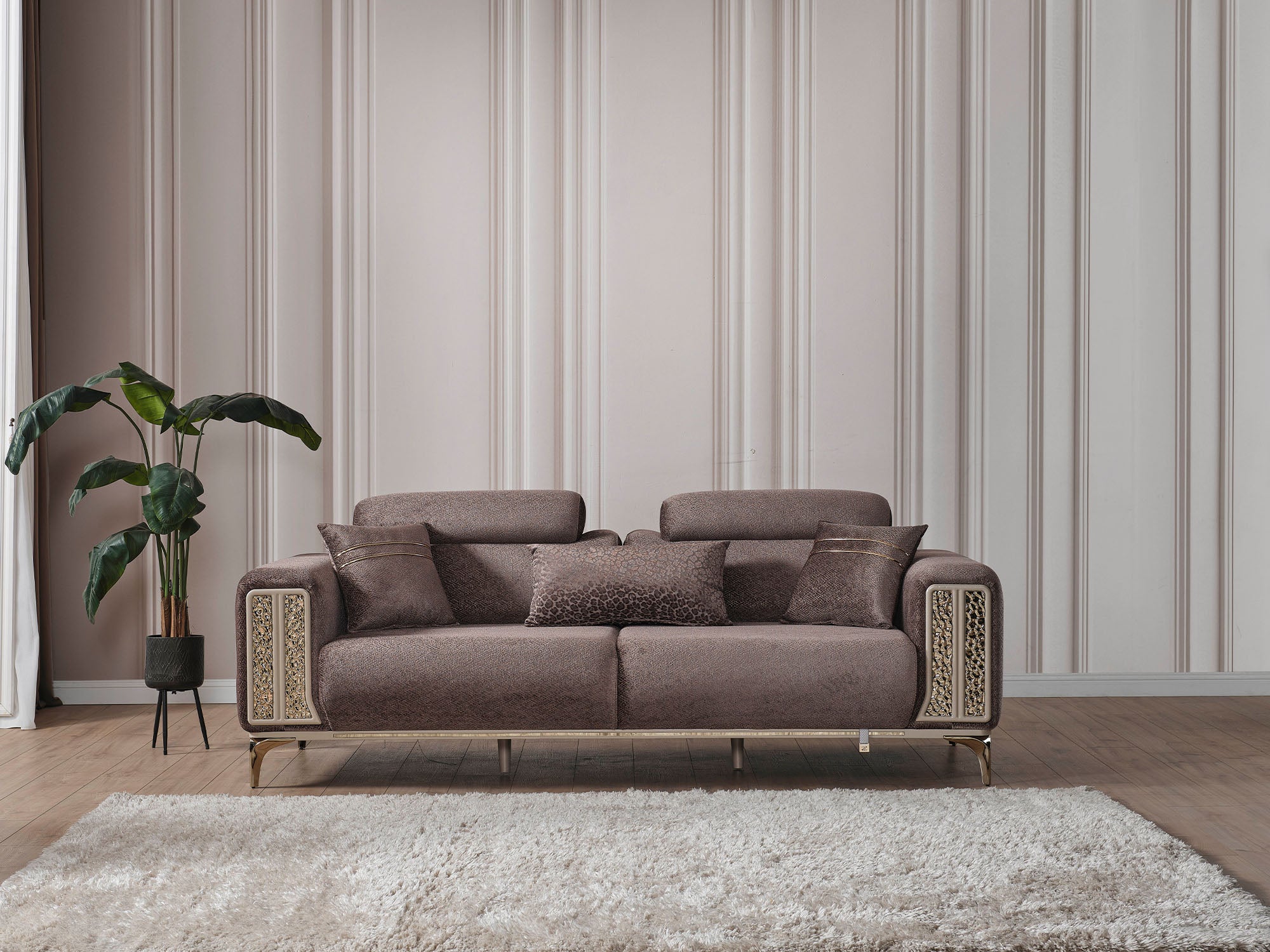Armoni Elf 3-pieces (Sofa & Loveseat & Chair) Livingroom
