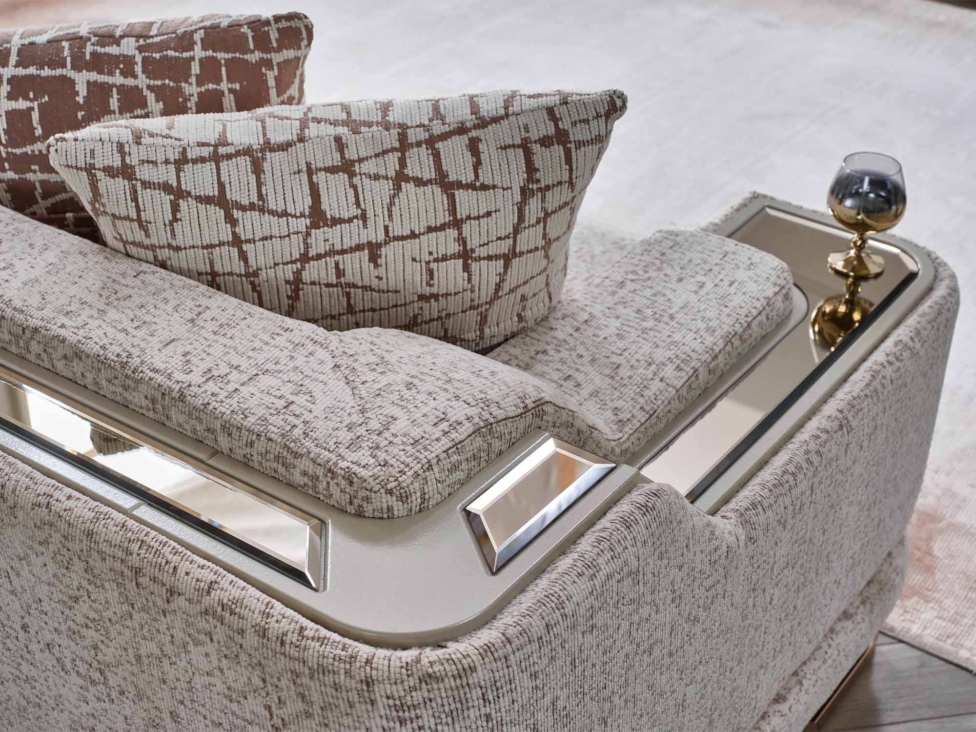 Asel Stationary Four Seat Sofa