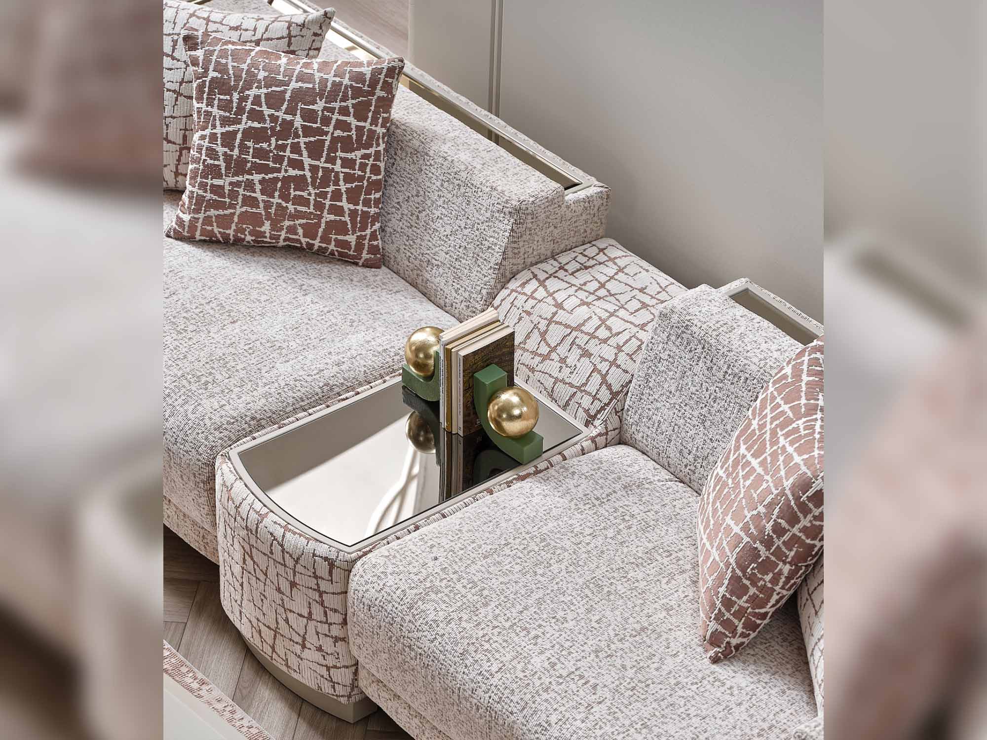 Asel Stationary Four Seat Sofa