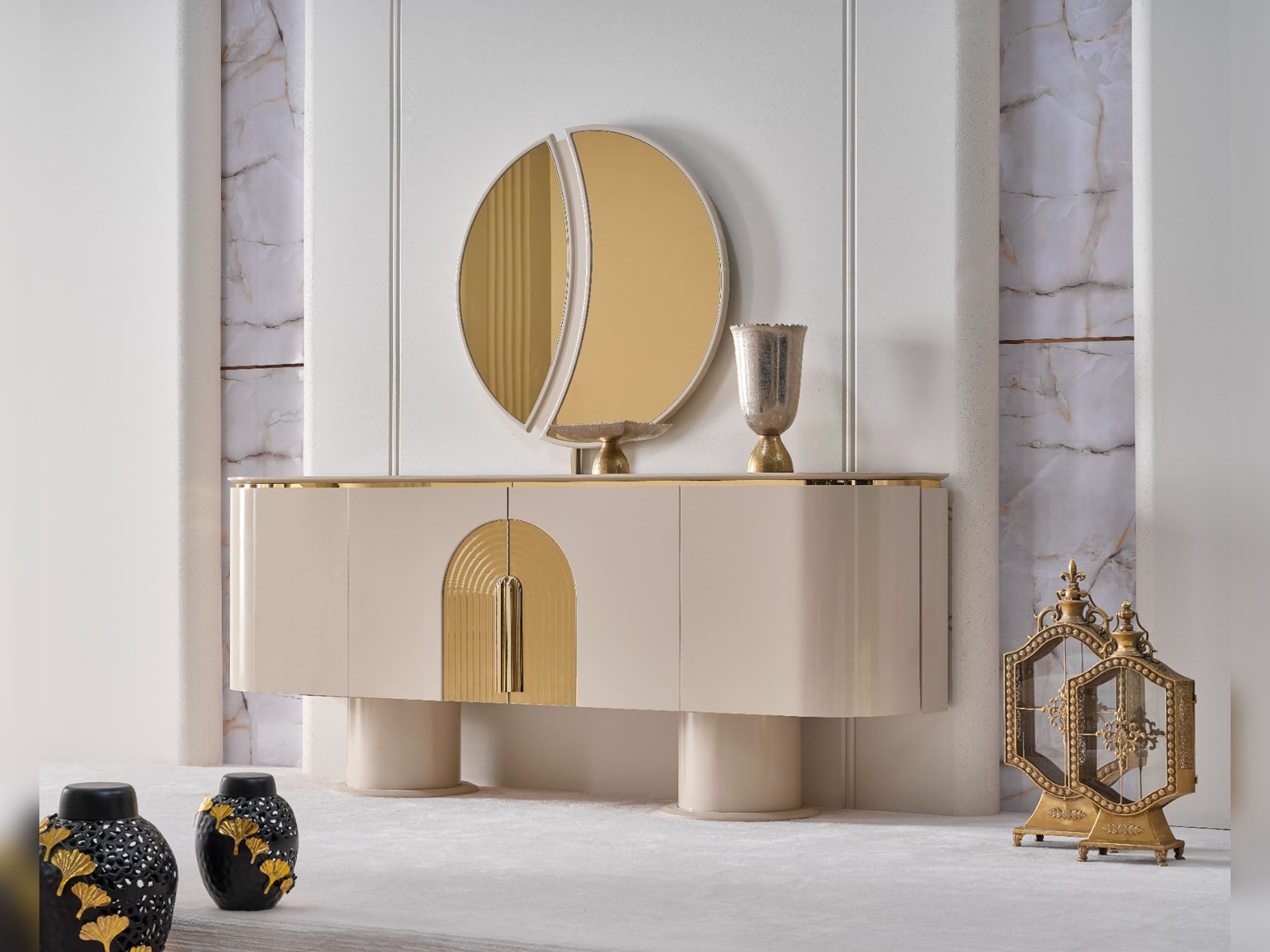 Asos Consol With Mirror